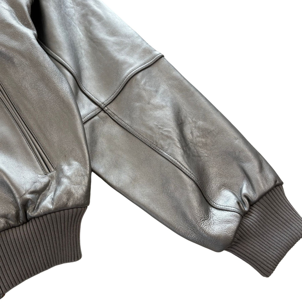 Pelle Pelle Leather Bomber Jacket - Men's 44