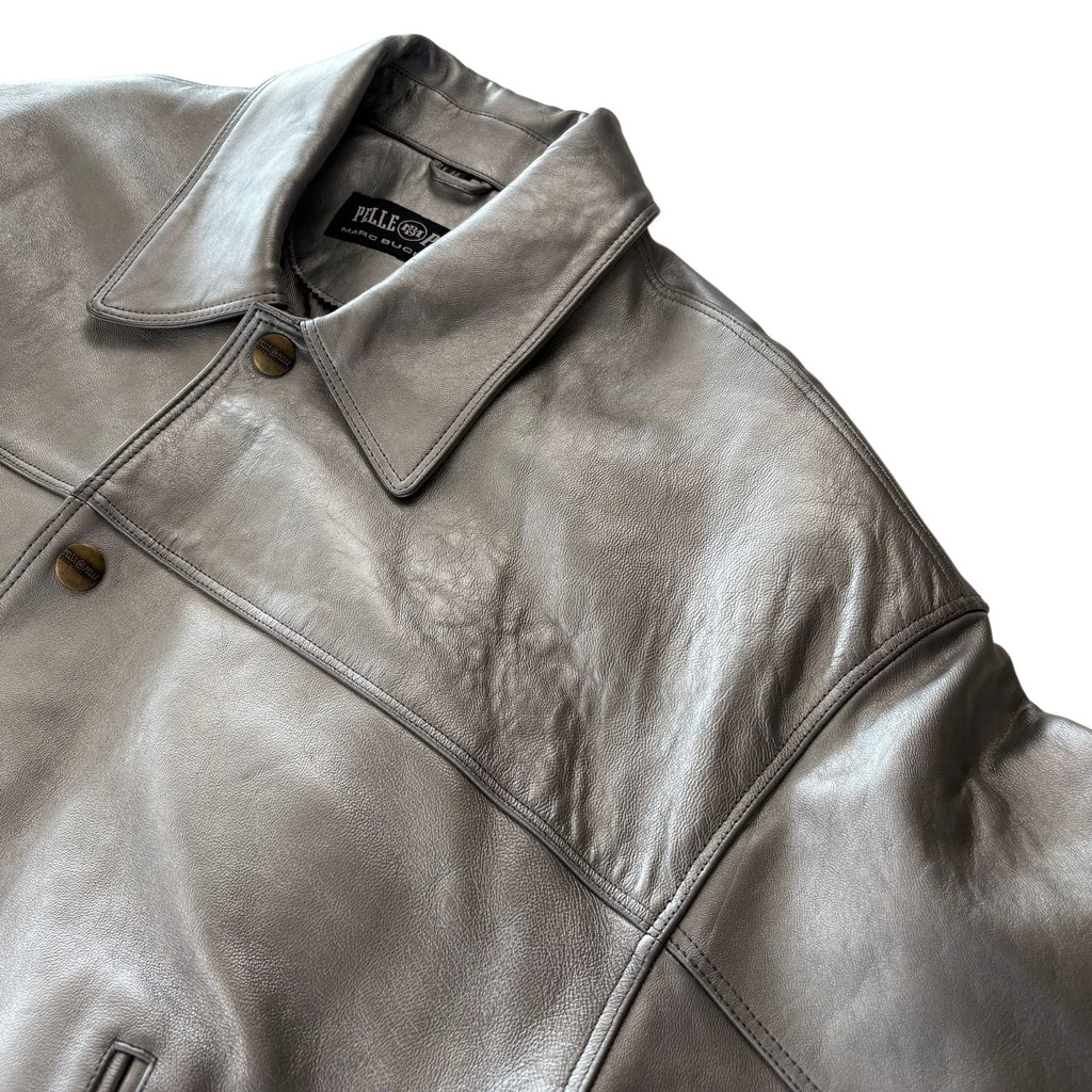 Pelle Pelle Leather Bomber Jacket - Men's 44