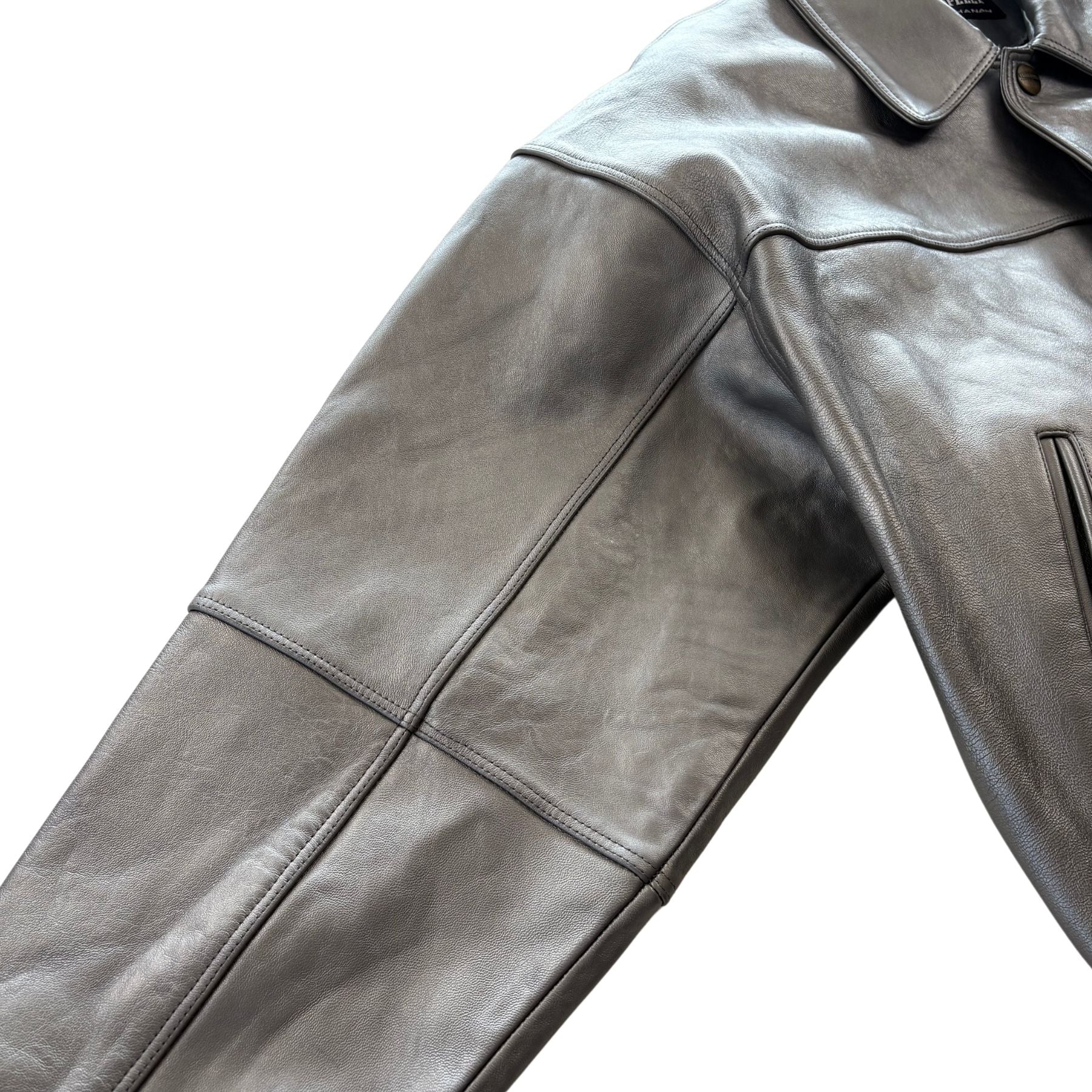 Pelle Pelle Leather Bomber Jacket - Men's 44