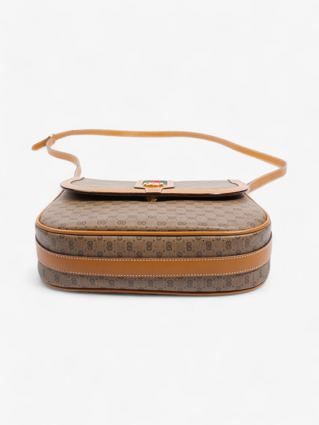 Gucci Vintage Web Crossbody GG Supreme / Green / Red Canvas