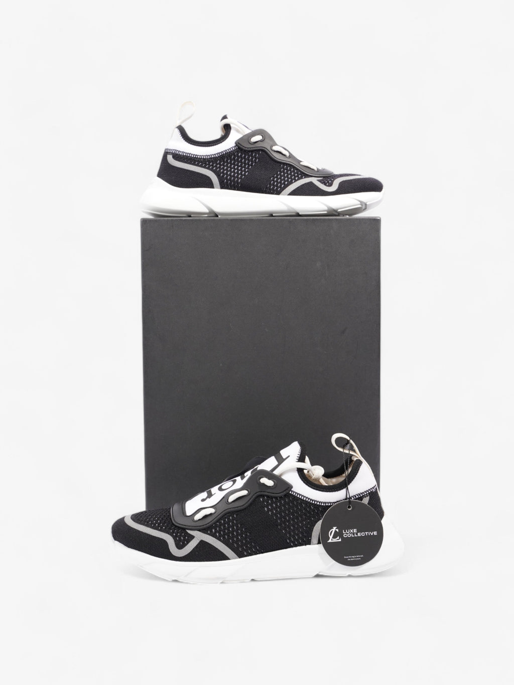 Christian Dior B21 Black / White Mesh EU 39 UK 6