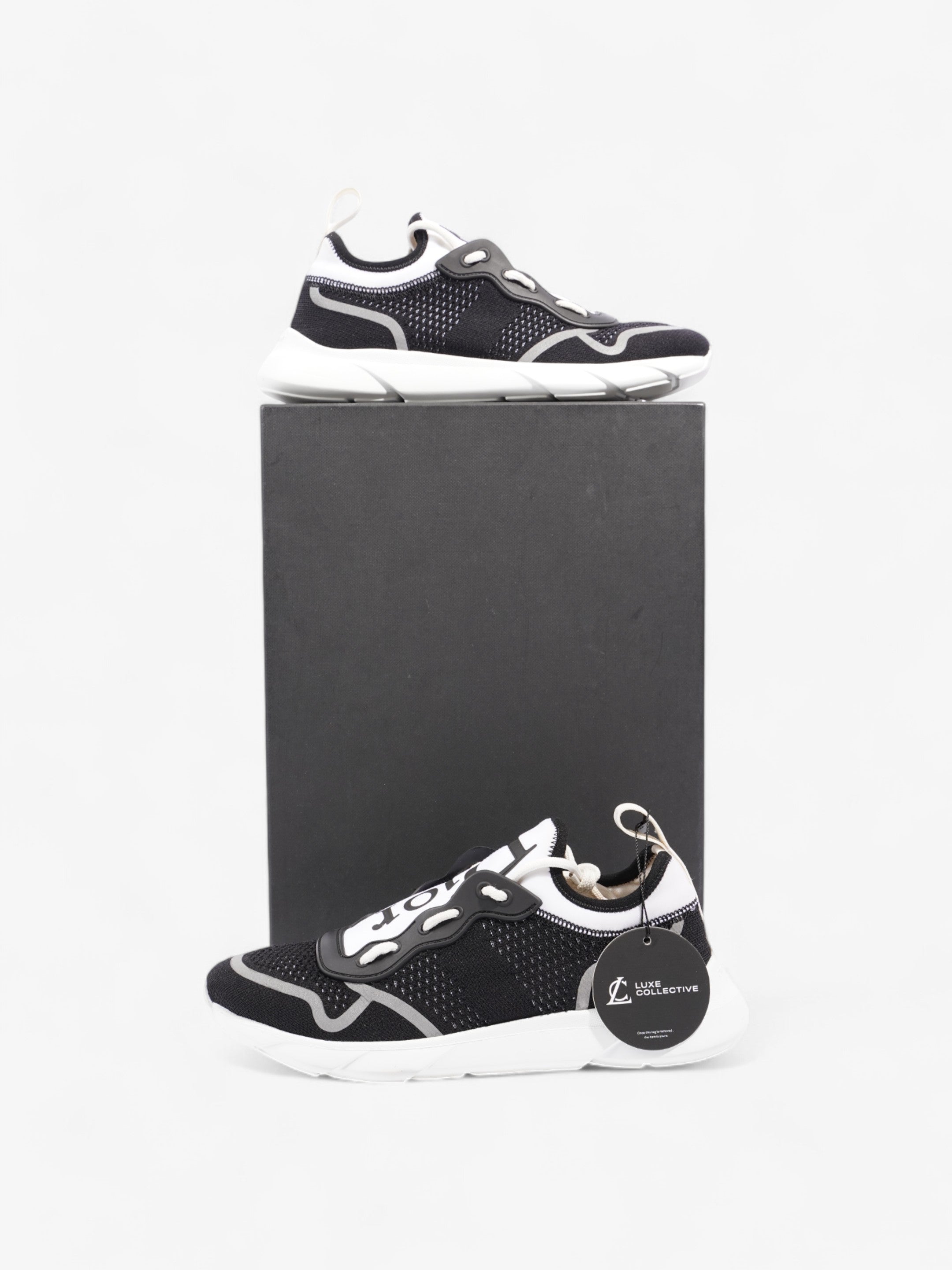 Christian Dior B21 Black / White Mesh EU 39 UK 6