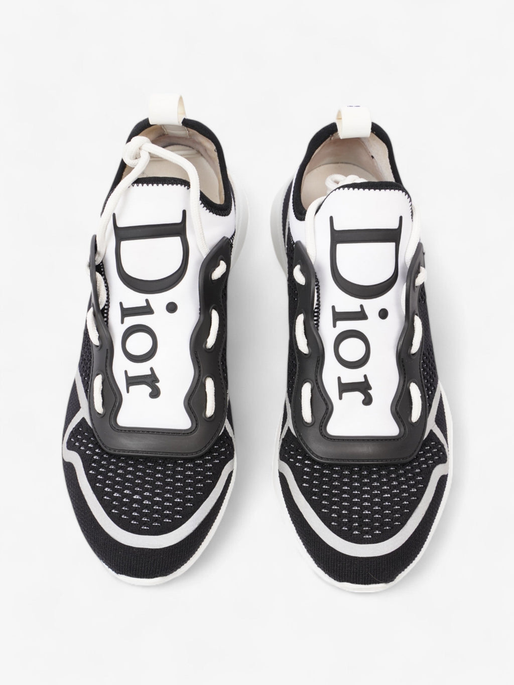 Christian Dior B21 Black / White Mesh EU 39 UK 6
