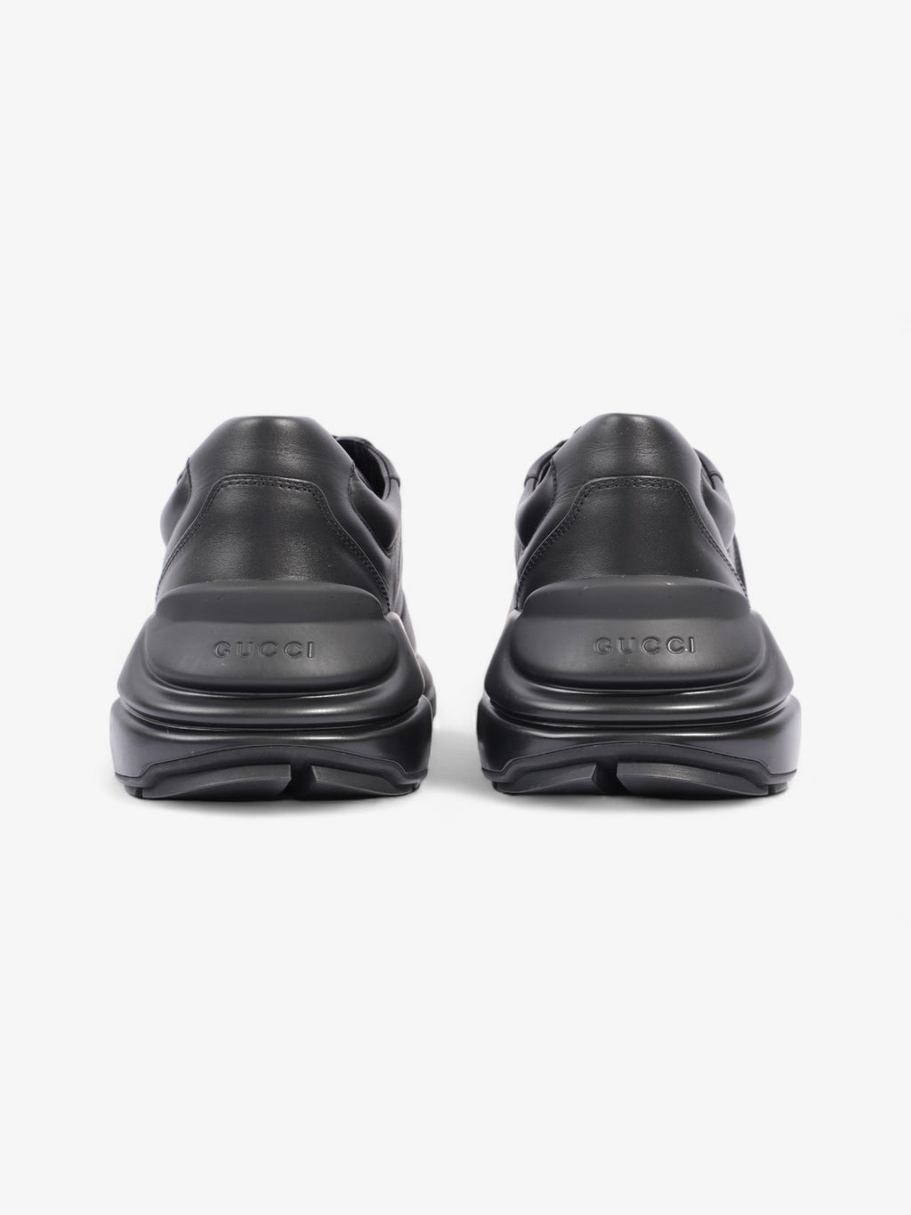 Gucci Rython Sneakers Black / White Leather EU 43 UK 9