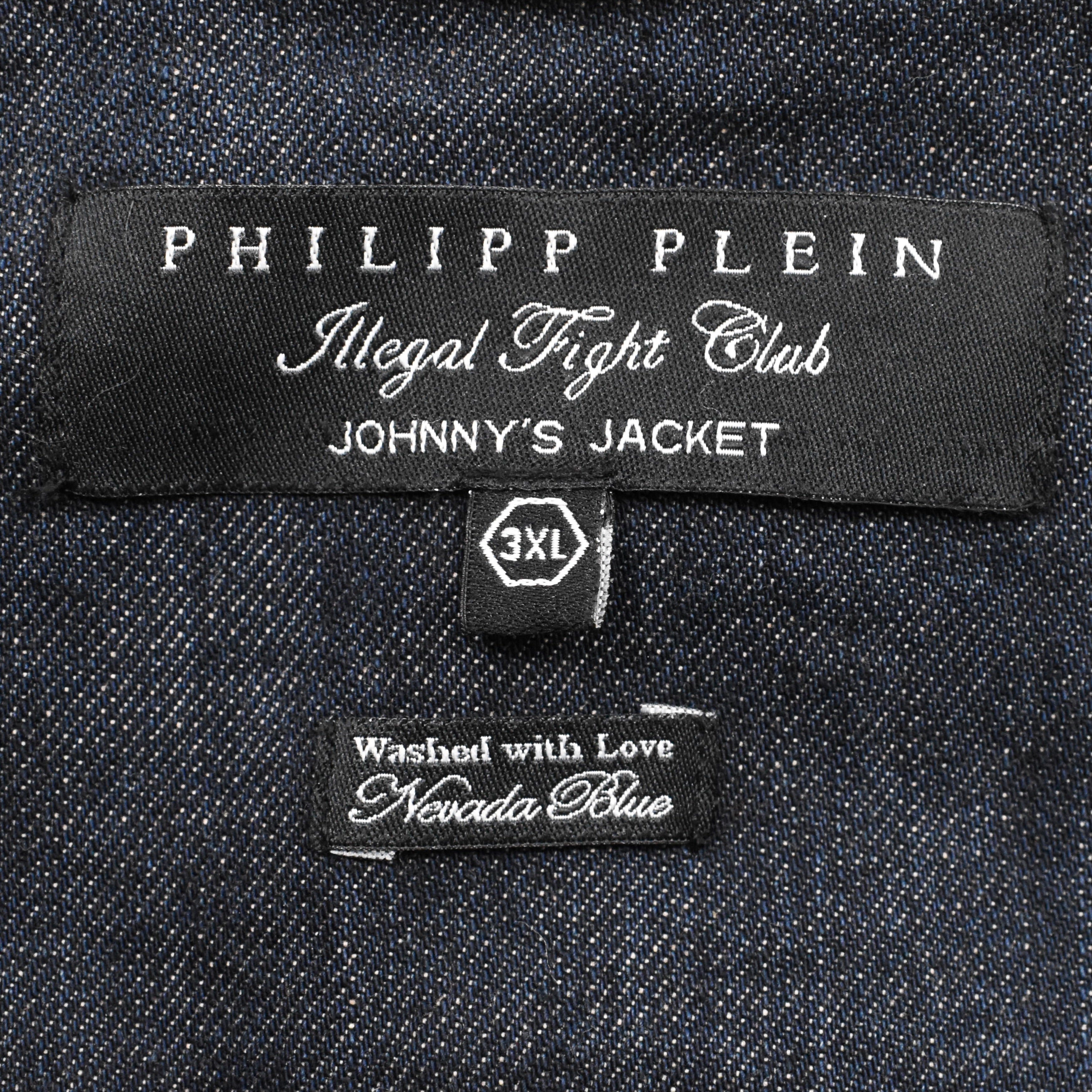 Philipp Plein 'Johnny's' Layered Jacket - Men's XXXL