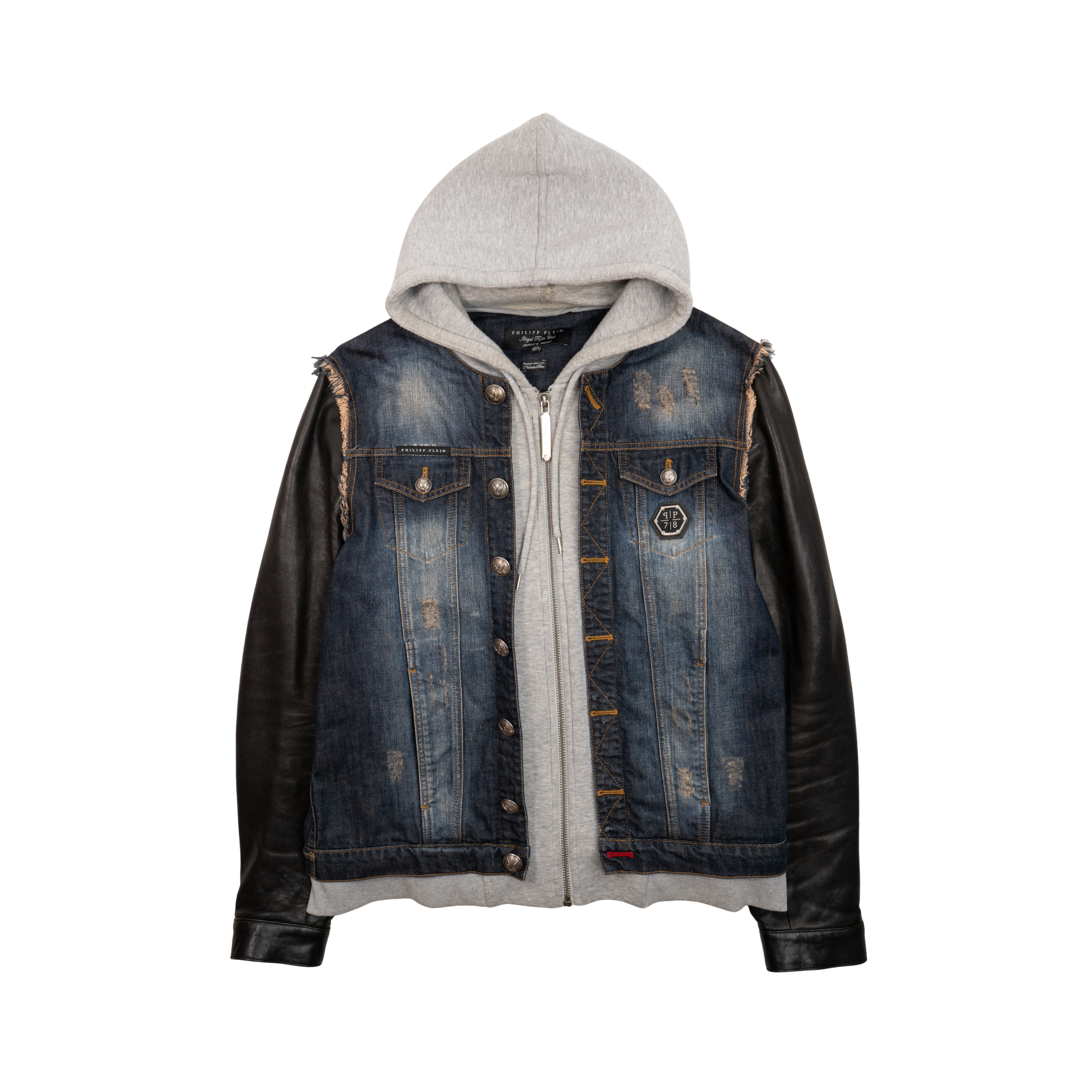Philipp Plein 'Johnny's' Layered Jacket - Men's XXXL