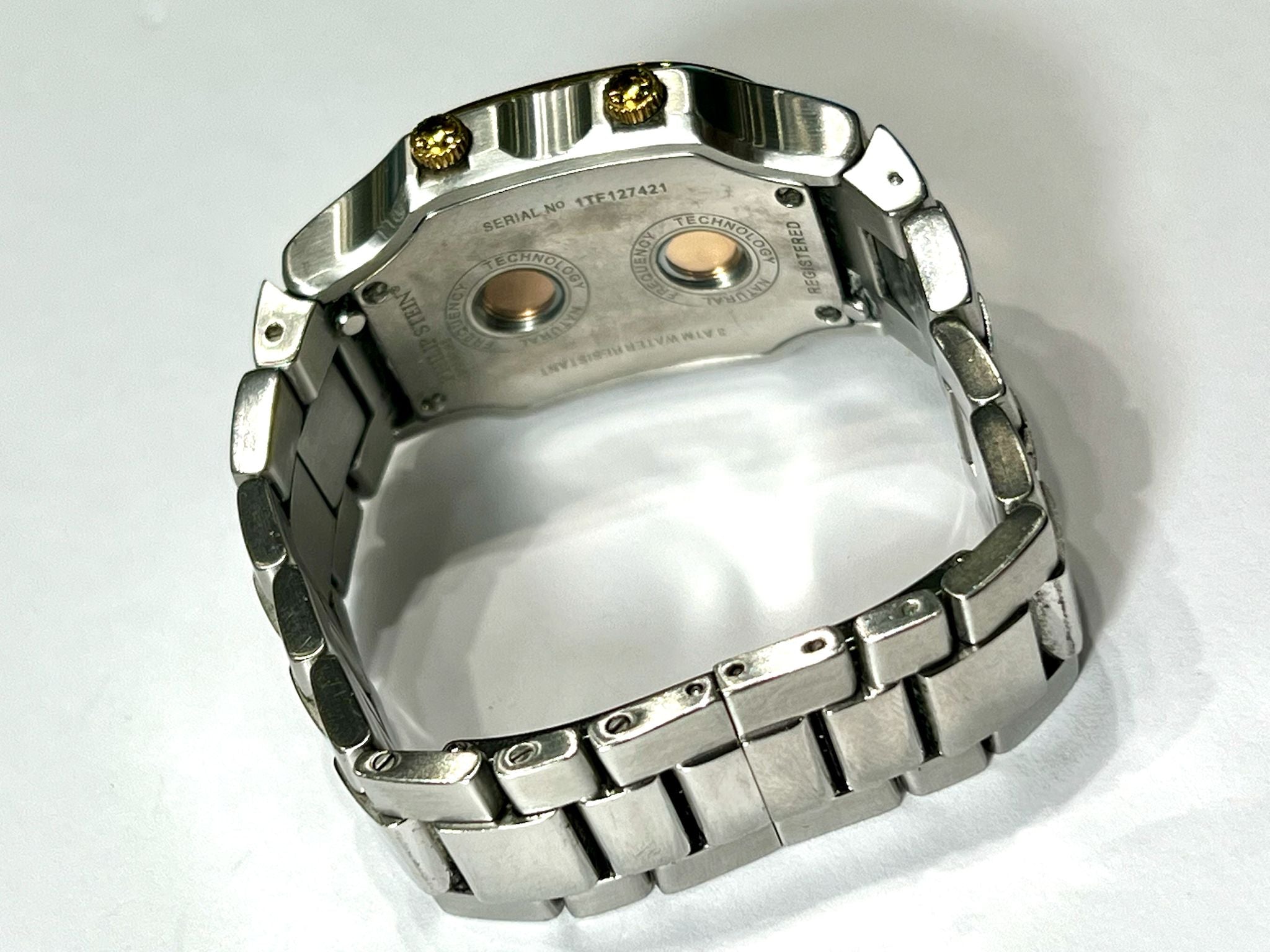 PHILIP STEIN SIGNATURE SMALL LADIES TWO TONE WATCH
