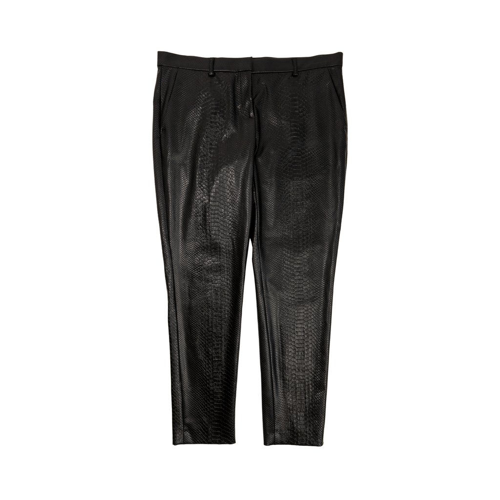 Philosophy Di Alberta Ferretti Croc-Embossed Pants - Women's 10