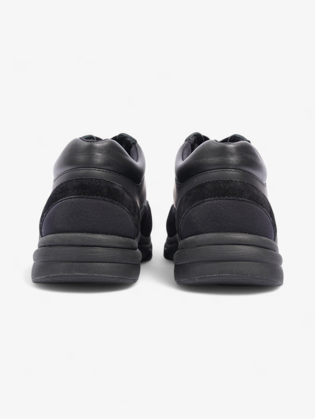 Chanel CC Logo Black Suede EU 37 UK 4