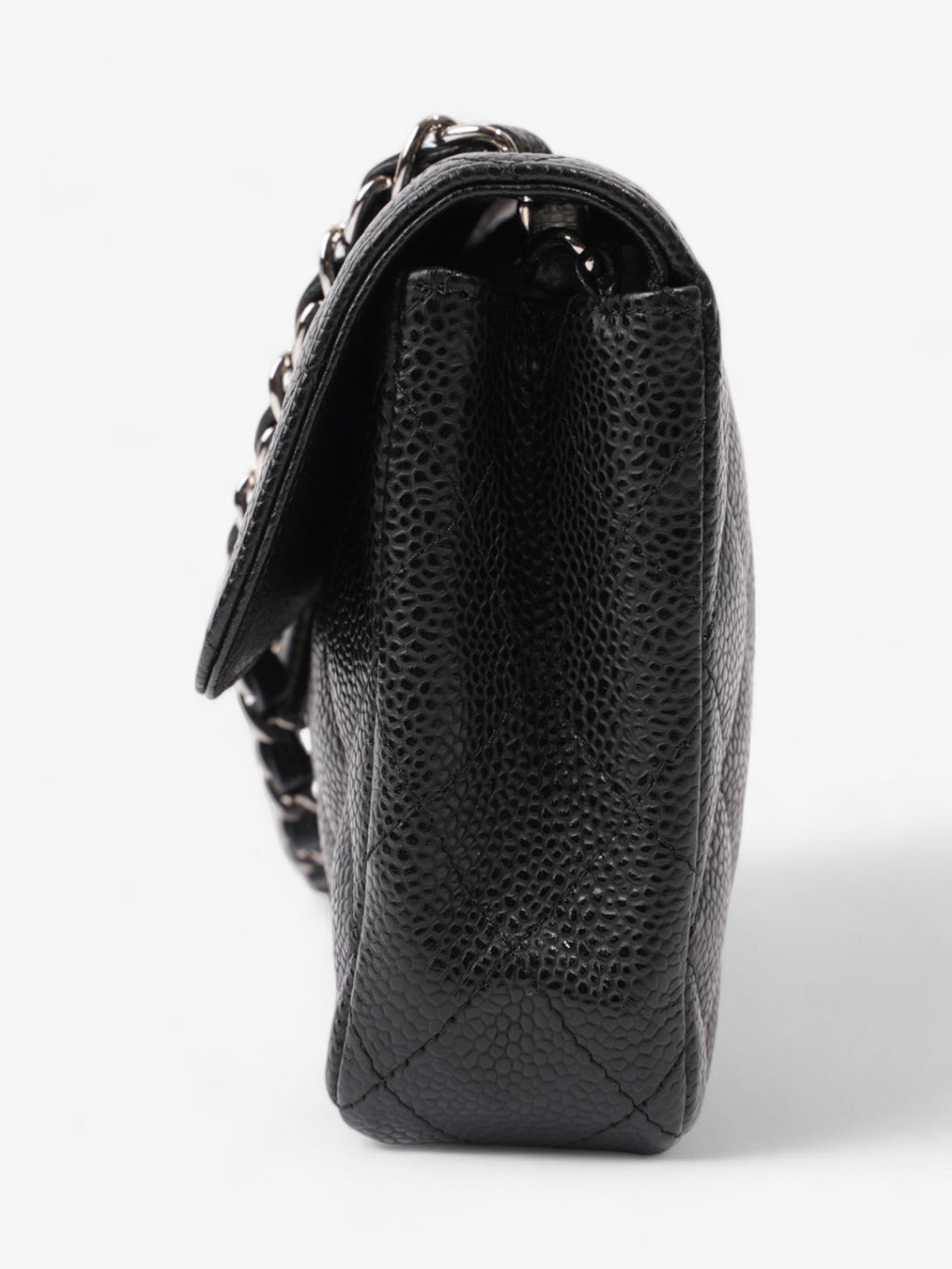 Chanel East West Black Caviar Leather