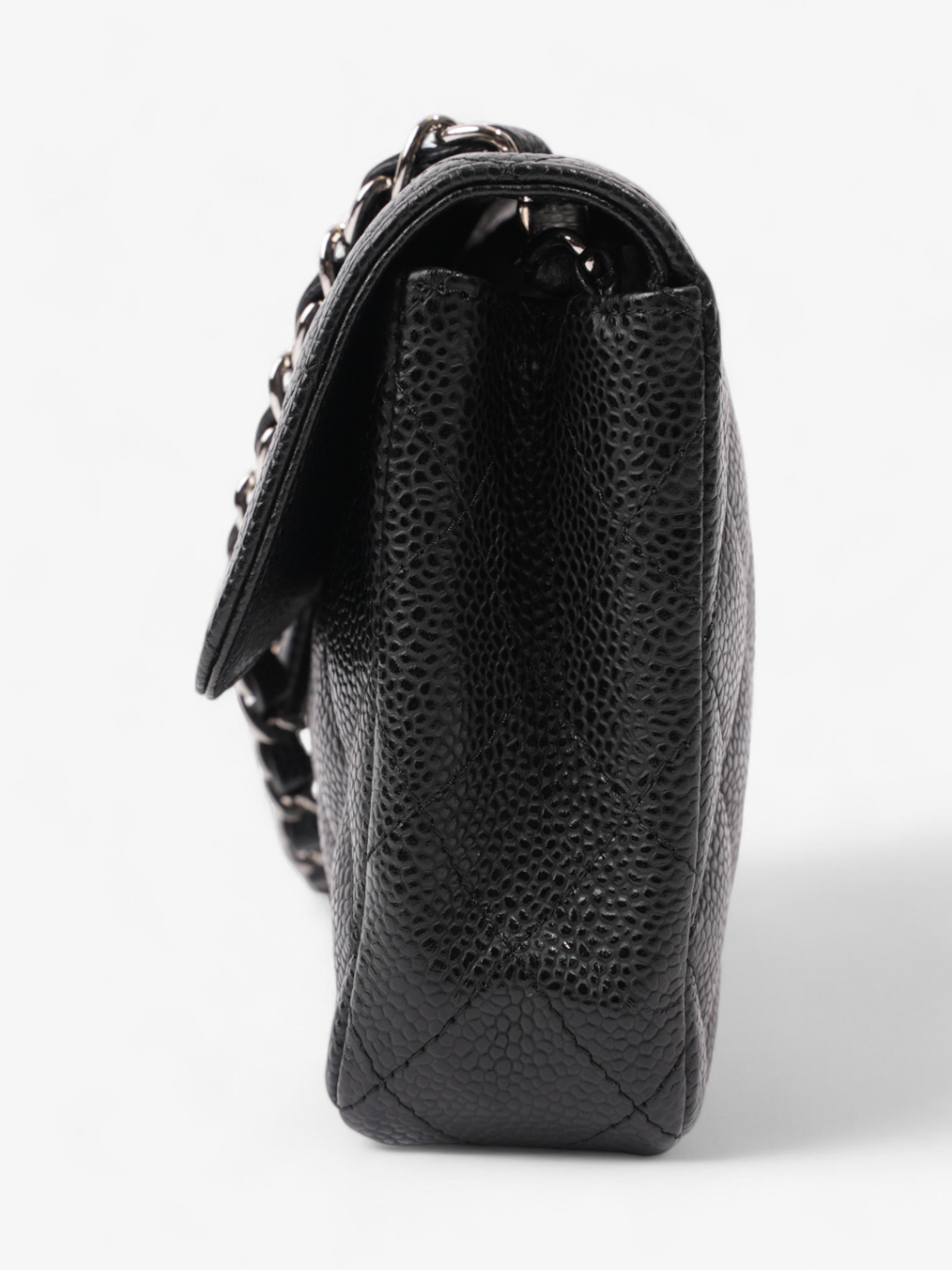 Chanel East West Black Caviar Leather