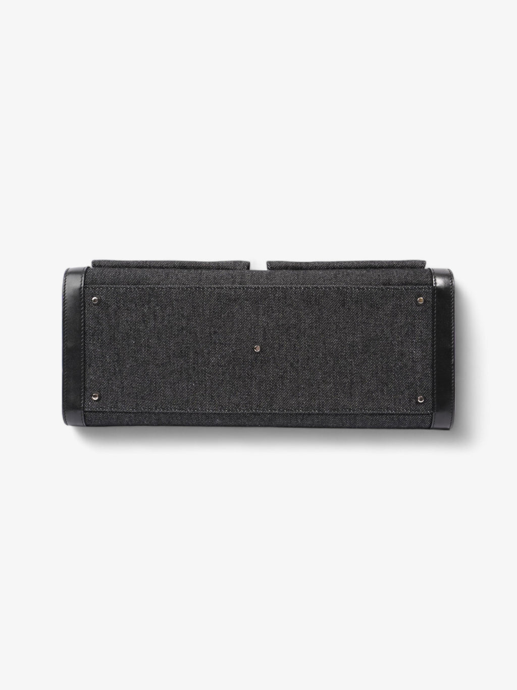 Christian Dior Book Tote Black Denim