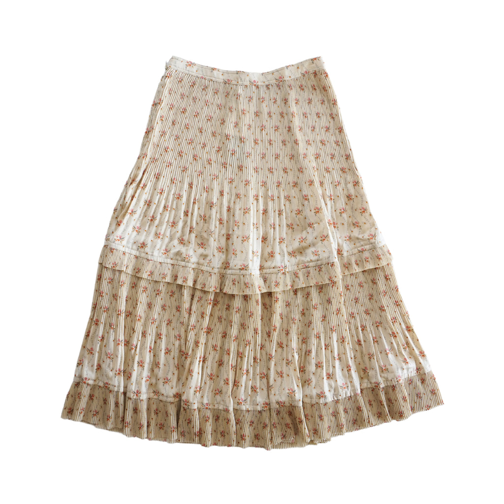 Ralph Lauren Pleated Midi Skirt - Women's 0