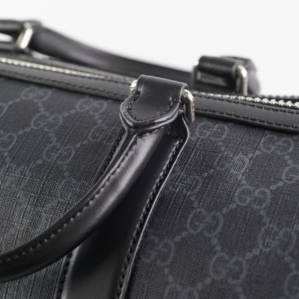 Gucci GG Black Carry On Duffle