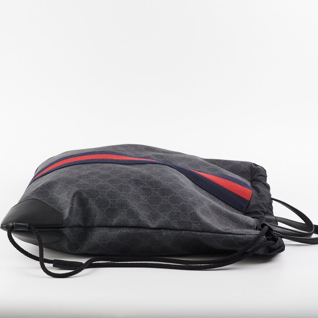 Gucci Ophidia Black Monogram Backpack