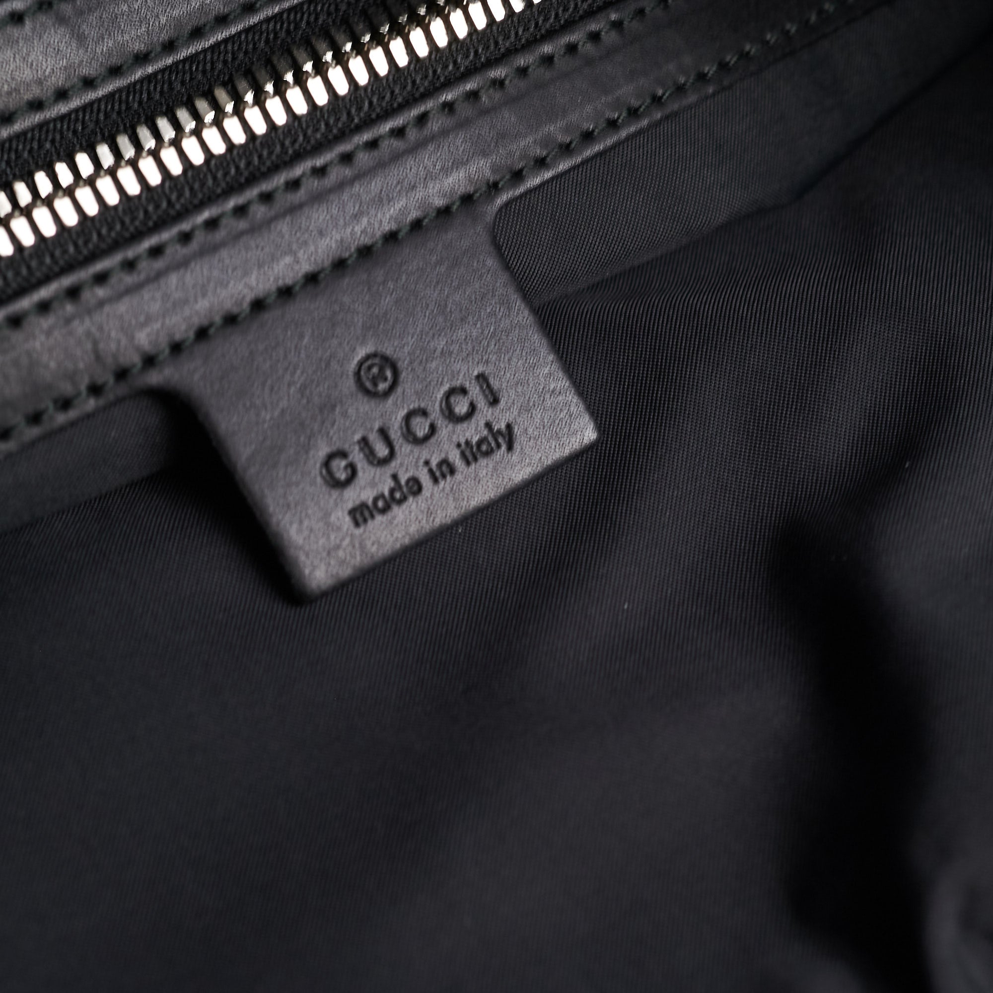 Gucci Ophidia Black Monogram Backpack