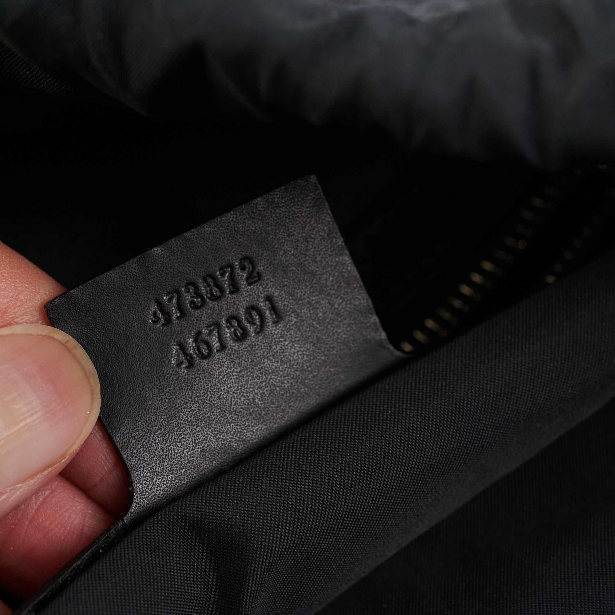 Gucci Ophidia Black Monogram Backpack
