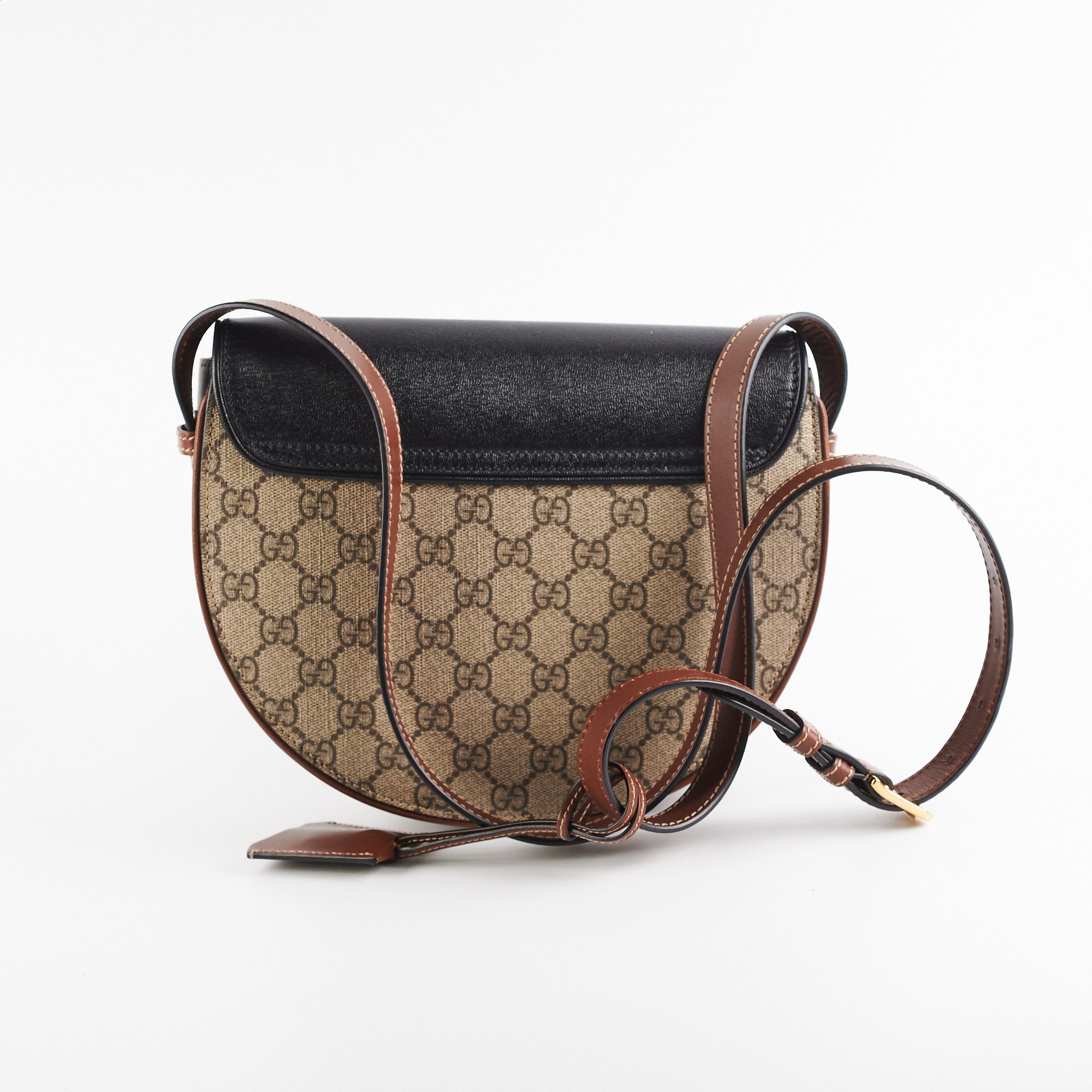 Gucci Padlock Saddle Shoulder Bag