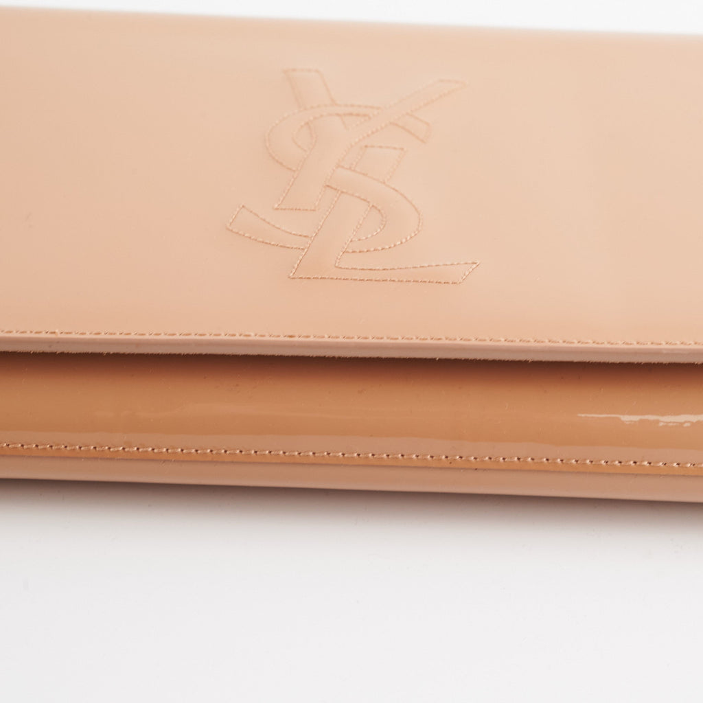 Saint Laurent Clutch Large Patent Leather