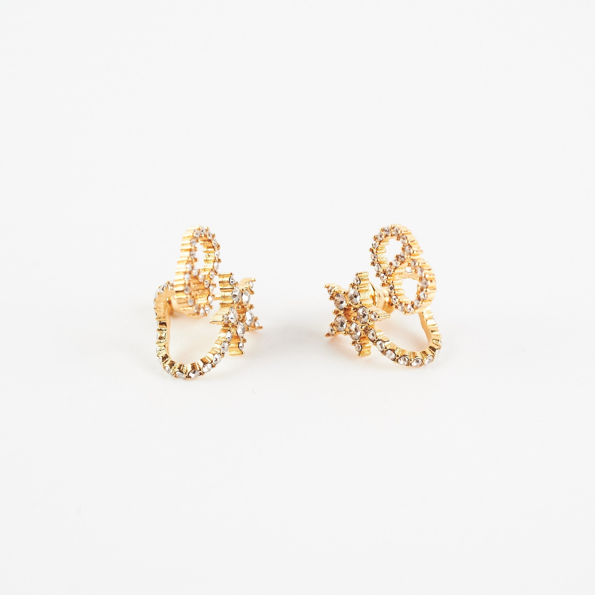 Dior Earrings Clair De Lune CD Stars (Costume Jewellery)