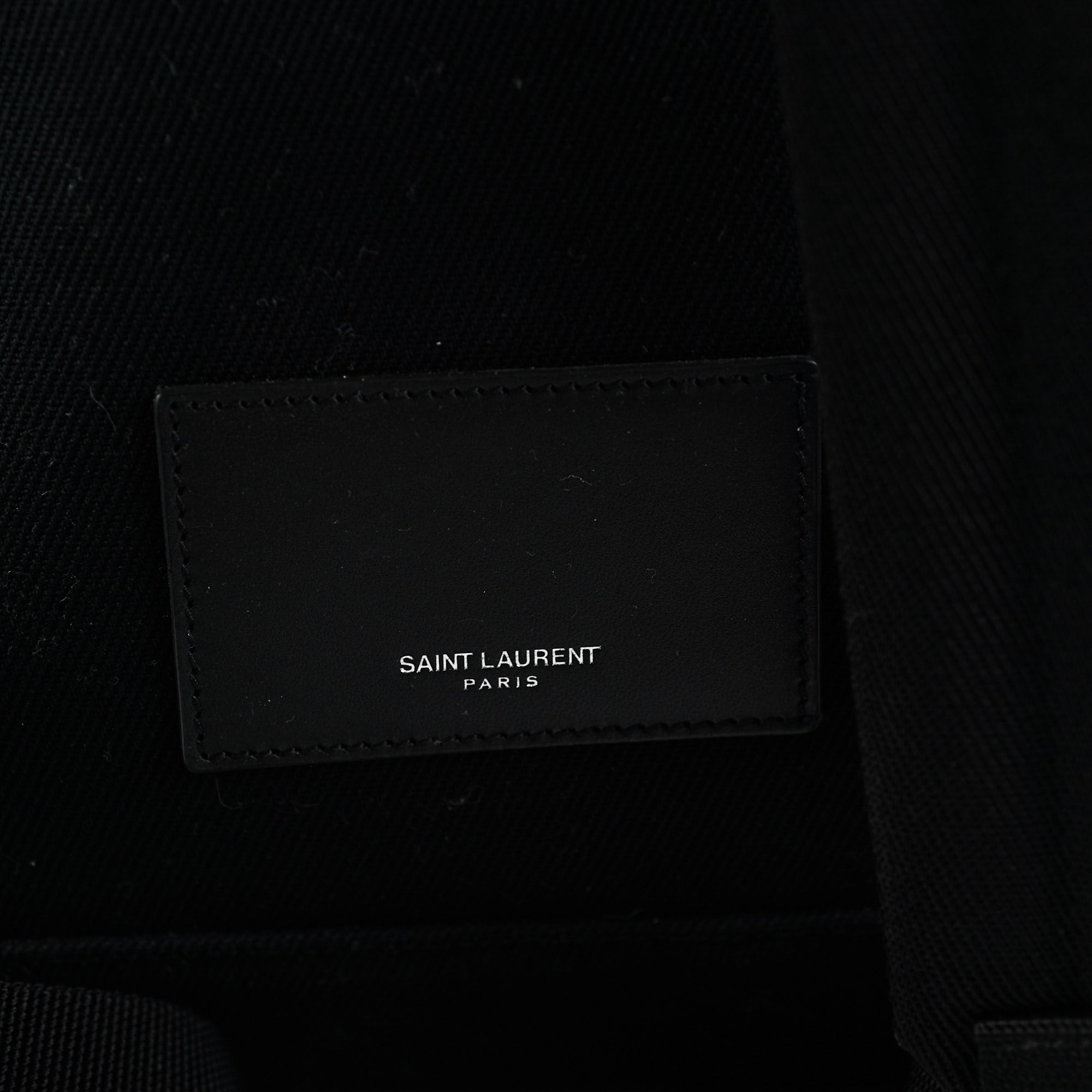 Saint Laurent Black Star Stud Backpack