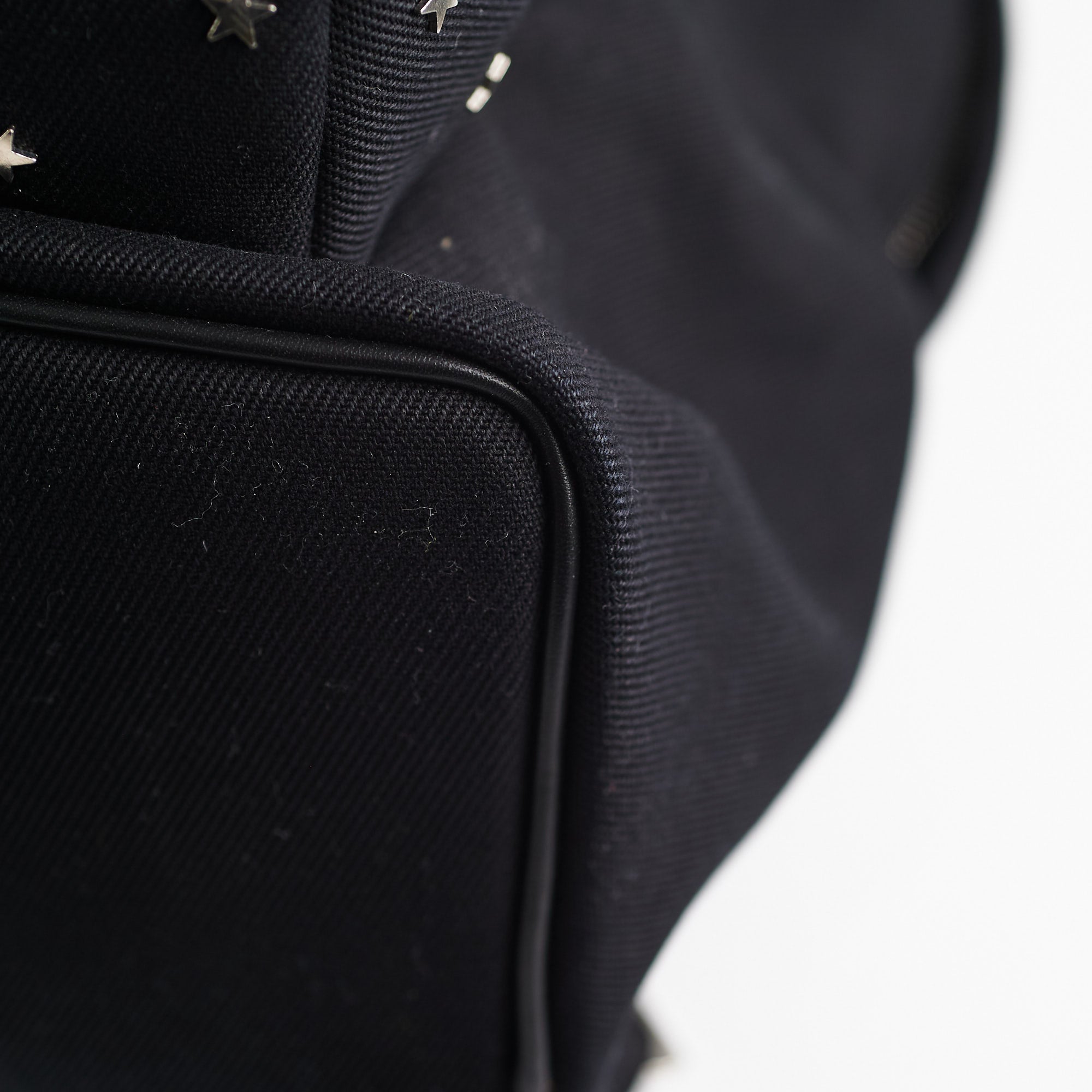 Saint Laurent Black Star Stud Backpack