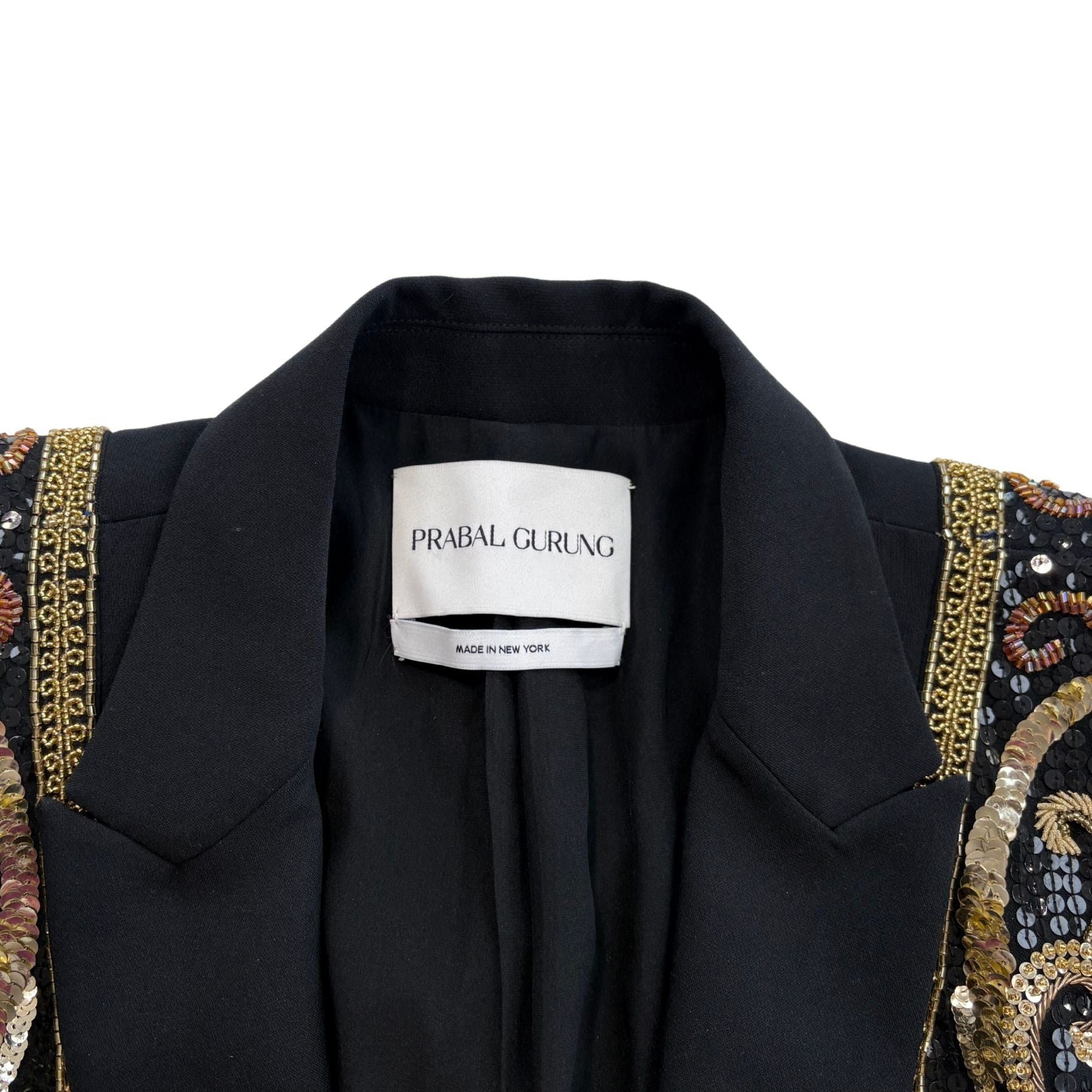 Prabal Gurung Beaded Blazer - Women's 10
