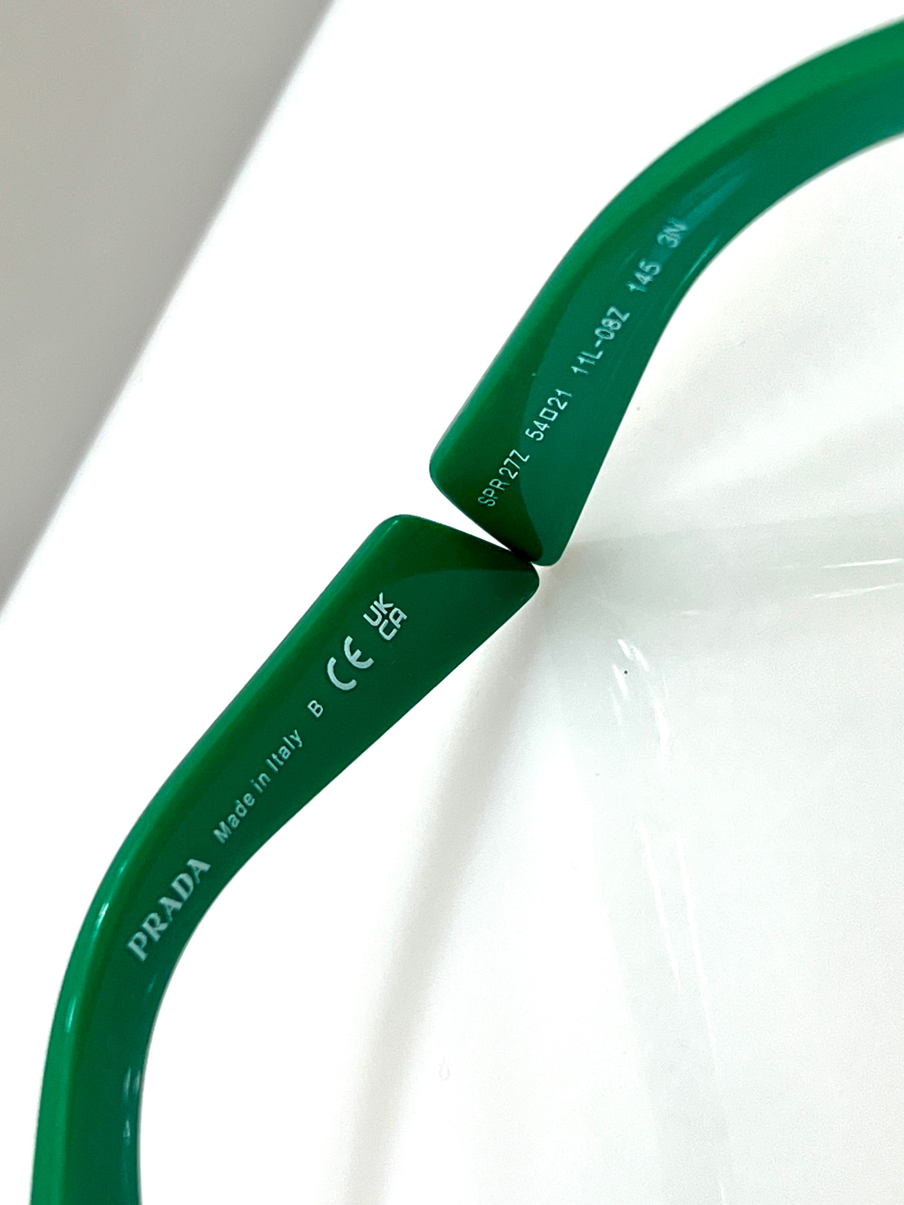 PRADA 55MM RECTANGULAR SUNGLASSES