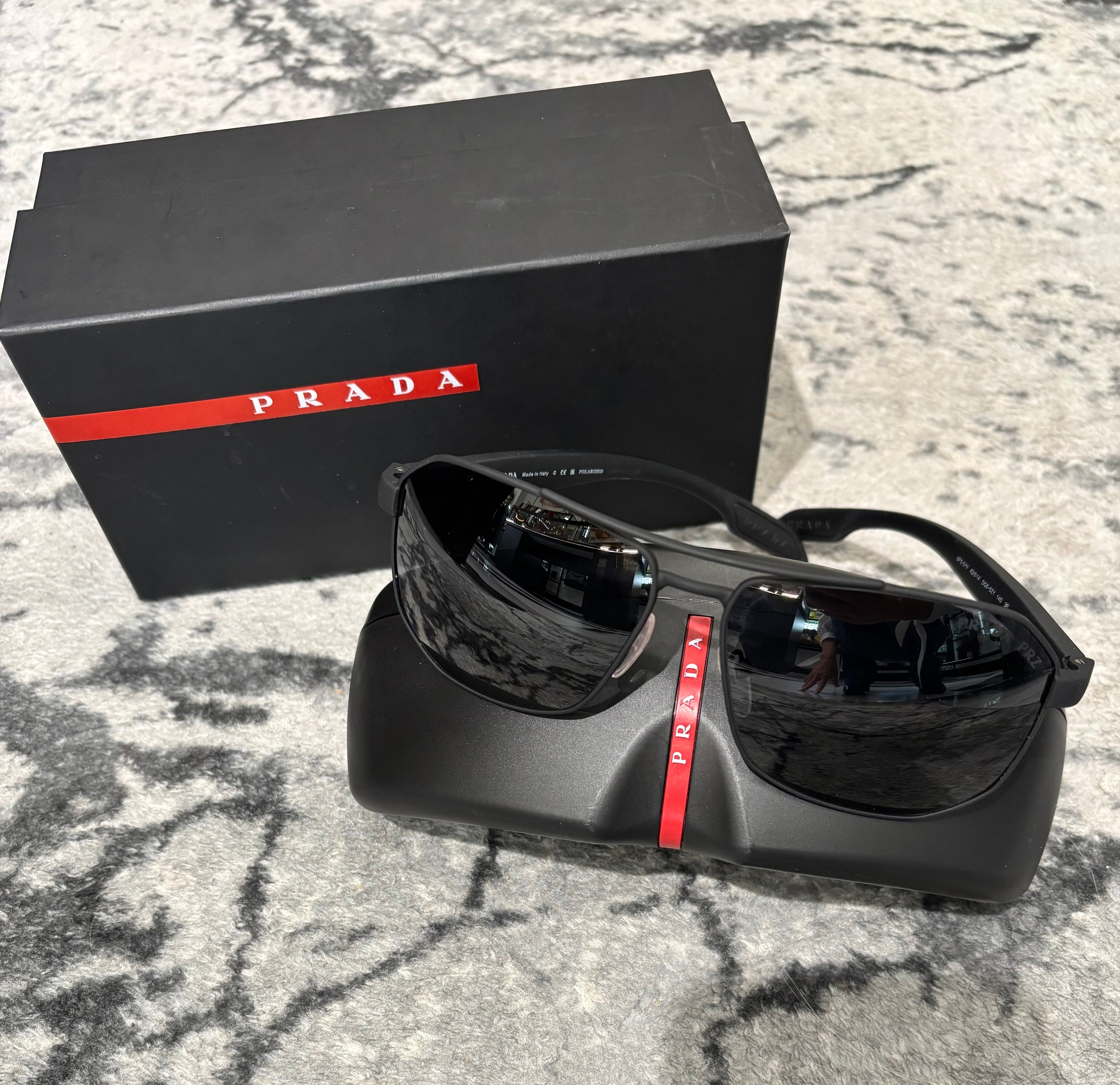 PRADA LINEA ROSSA SPS51V SUNGLASSES