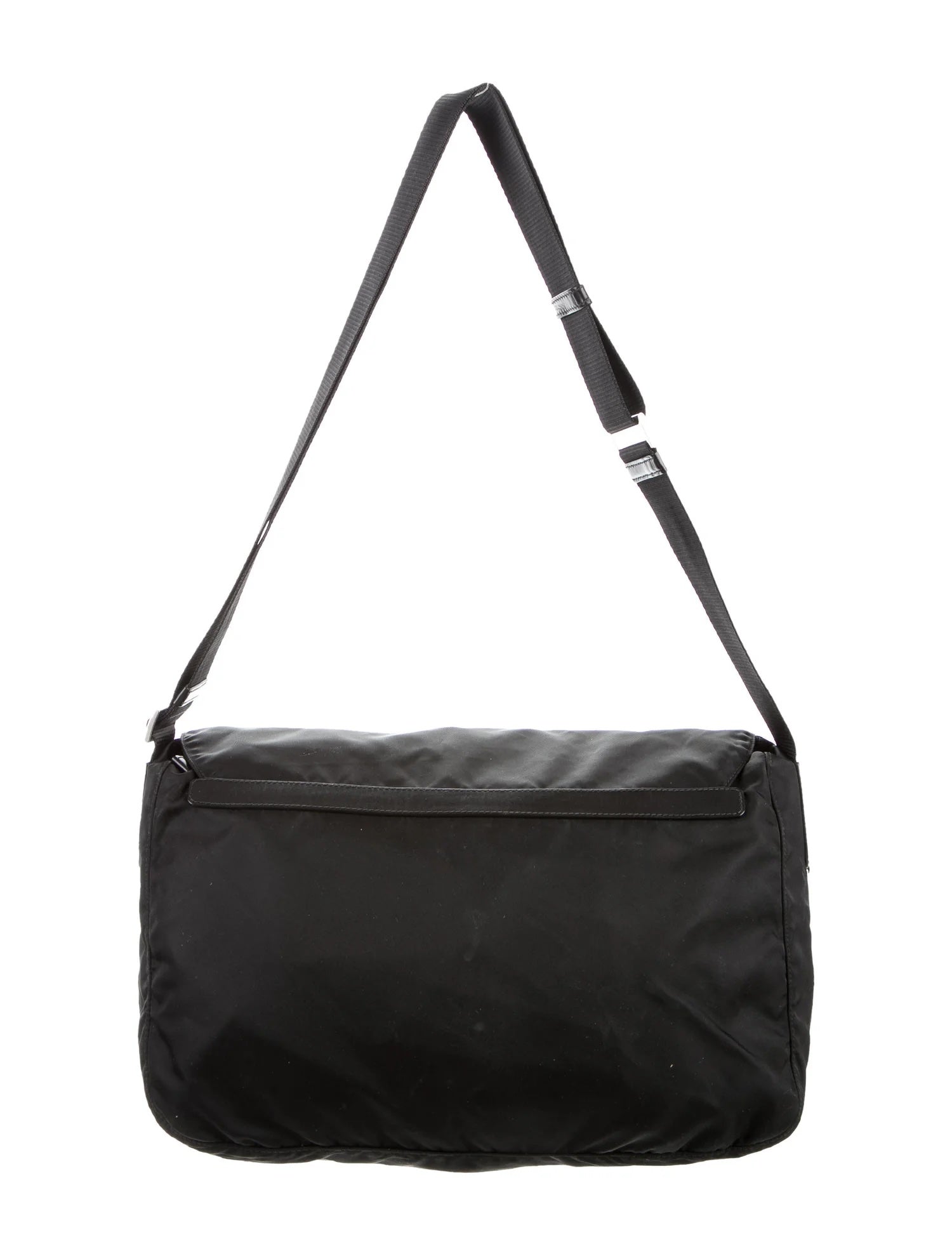 PRADA TESSUTO NYLON SAFFIANO VELA MESSAGER BAG