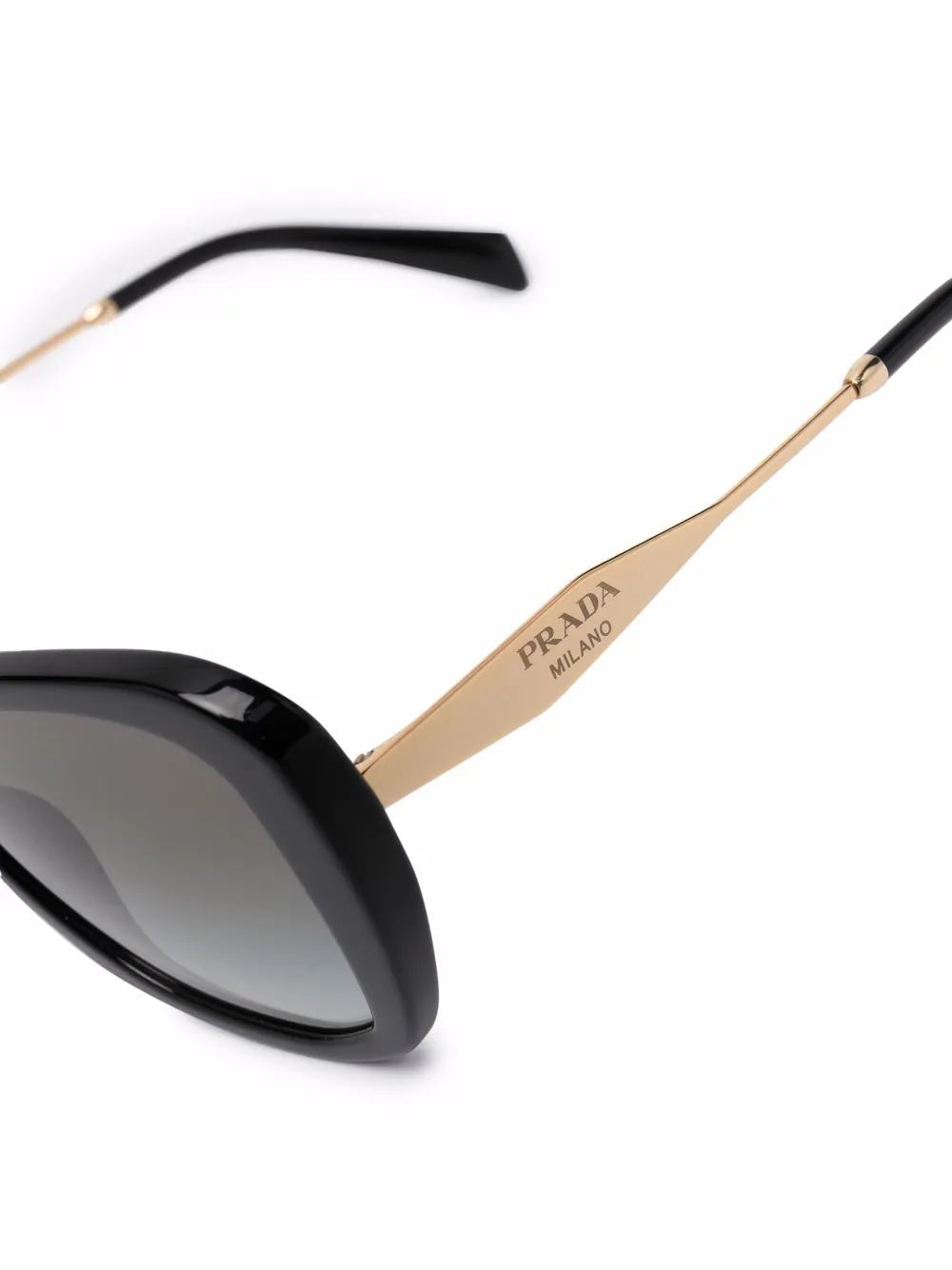 PRADA OVERSIZED CAT EYE FRAME SUNGLASSES