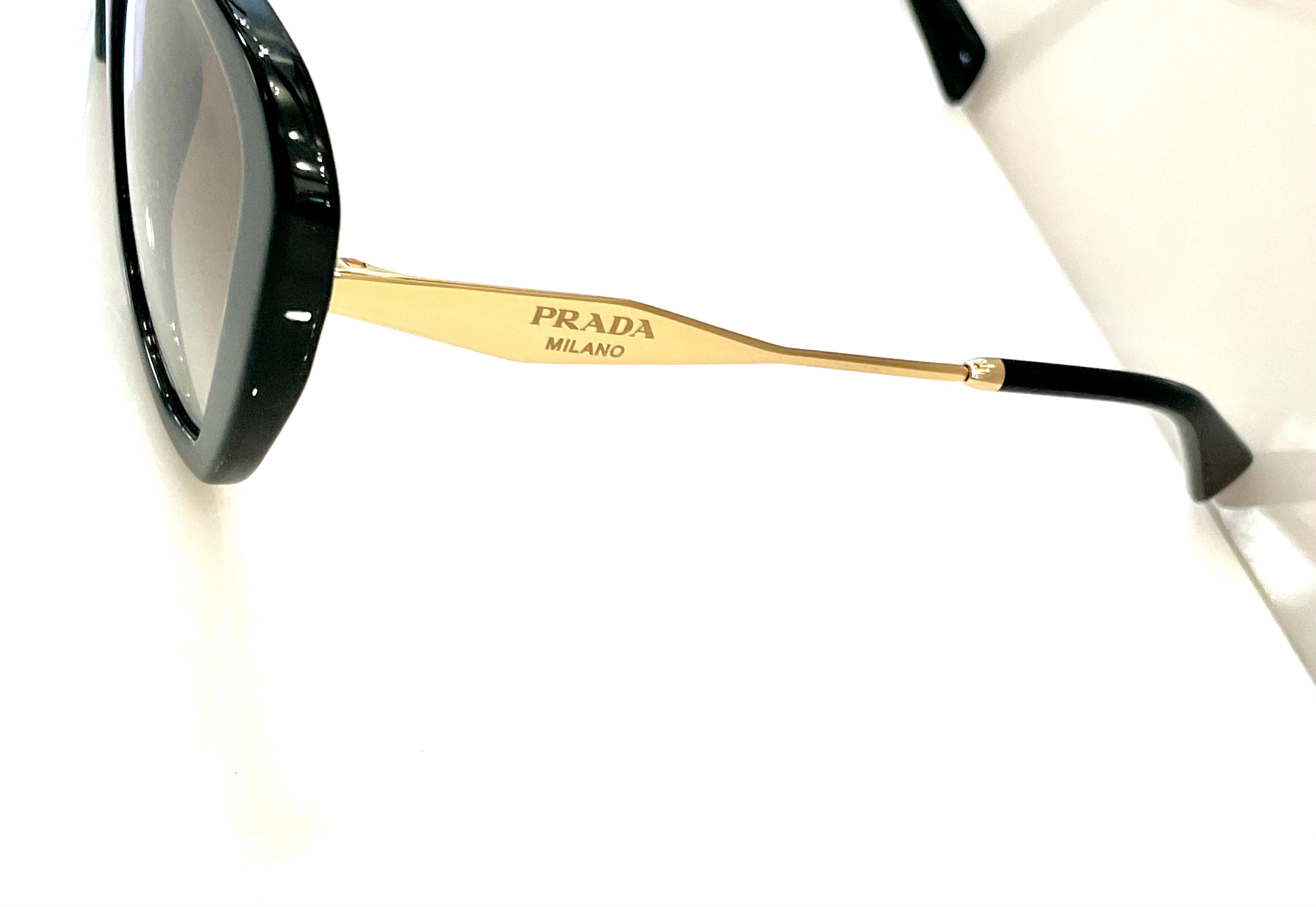 PRADA OVERSIZED CAT EYE FRAME SUNGLASSES