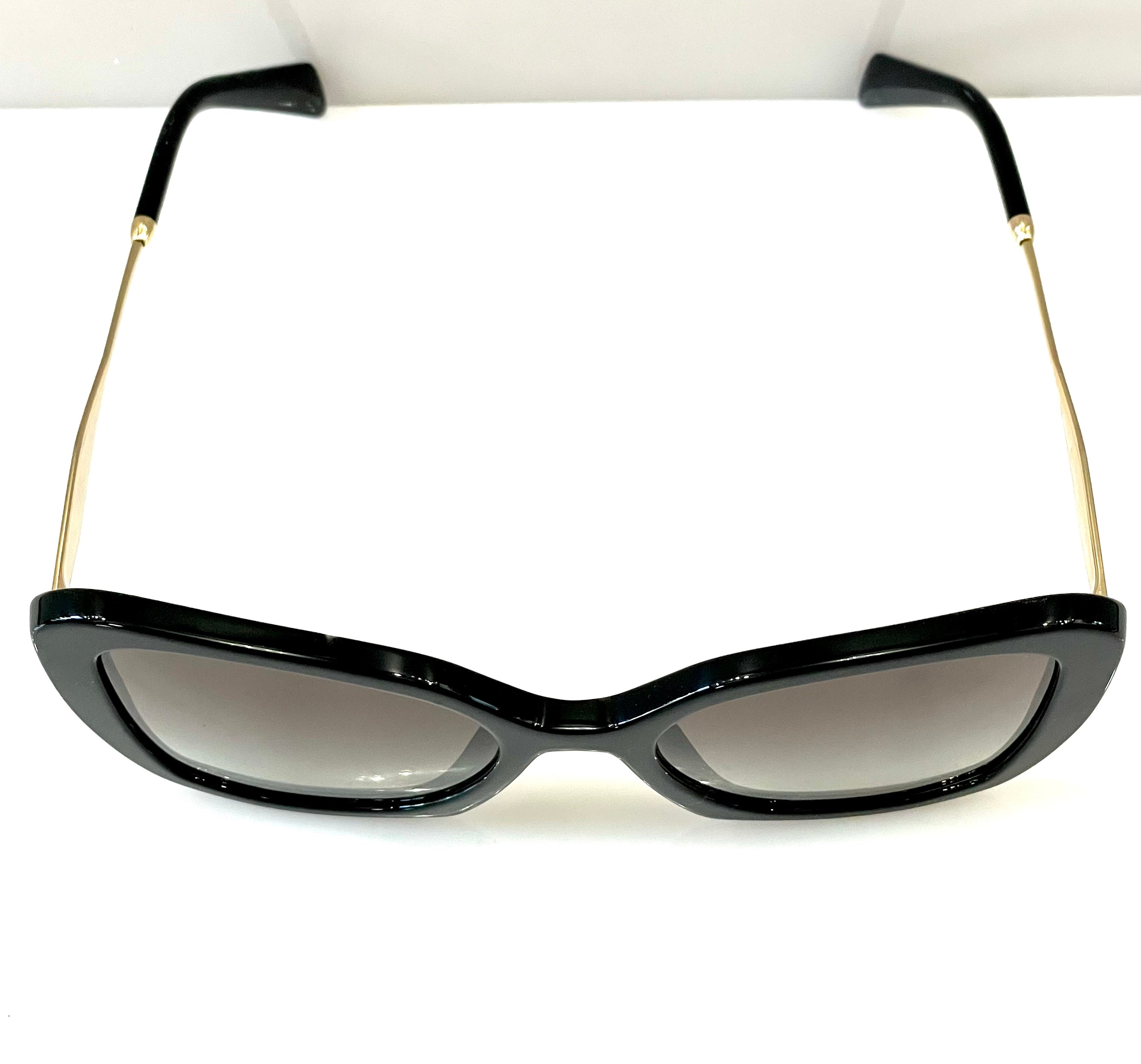 PRADA OVERSIZED CAT EYE FRAME SUNGLASSES