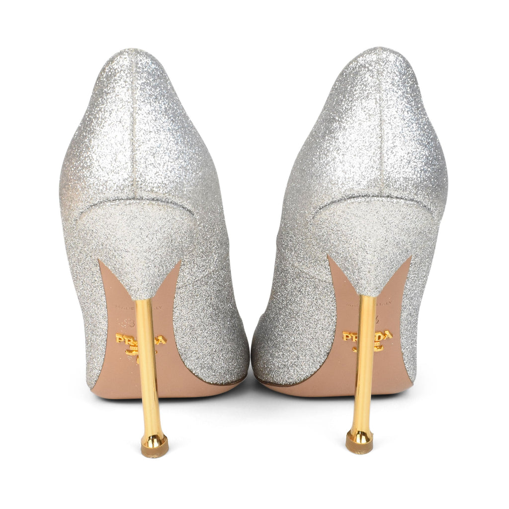 Prada Glitter Pumps - Women's 36.5