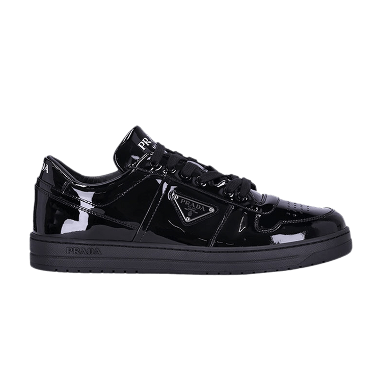 PRADA DOWNTOWN PATENT LEATHER SNEAKERS