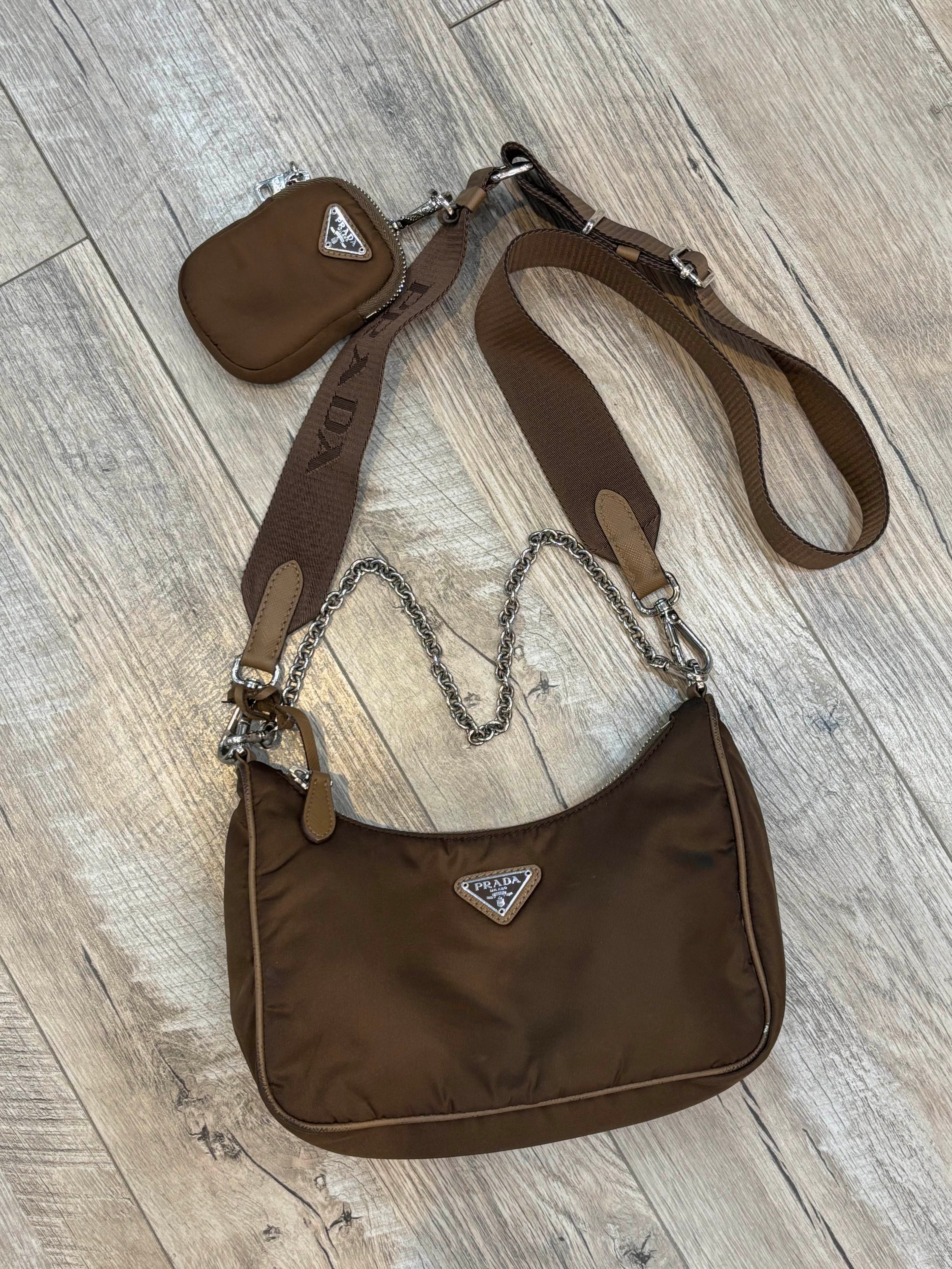 PRADA NYLON CROSSBODY BAG