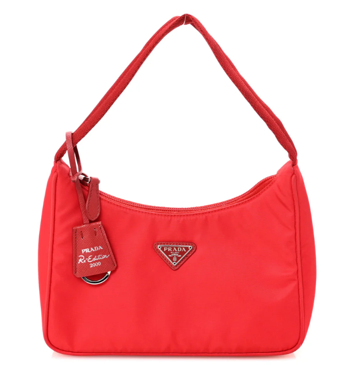 PRADA TESSUTO NYLON MINI RE-EDITION SHOULDER BAG