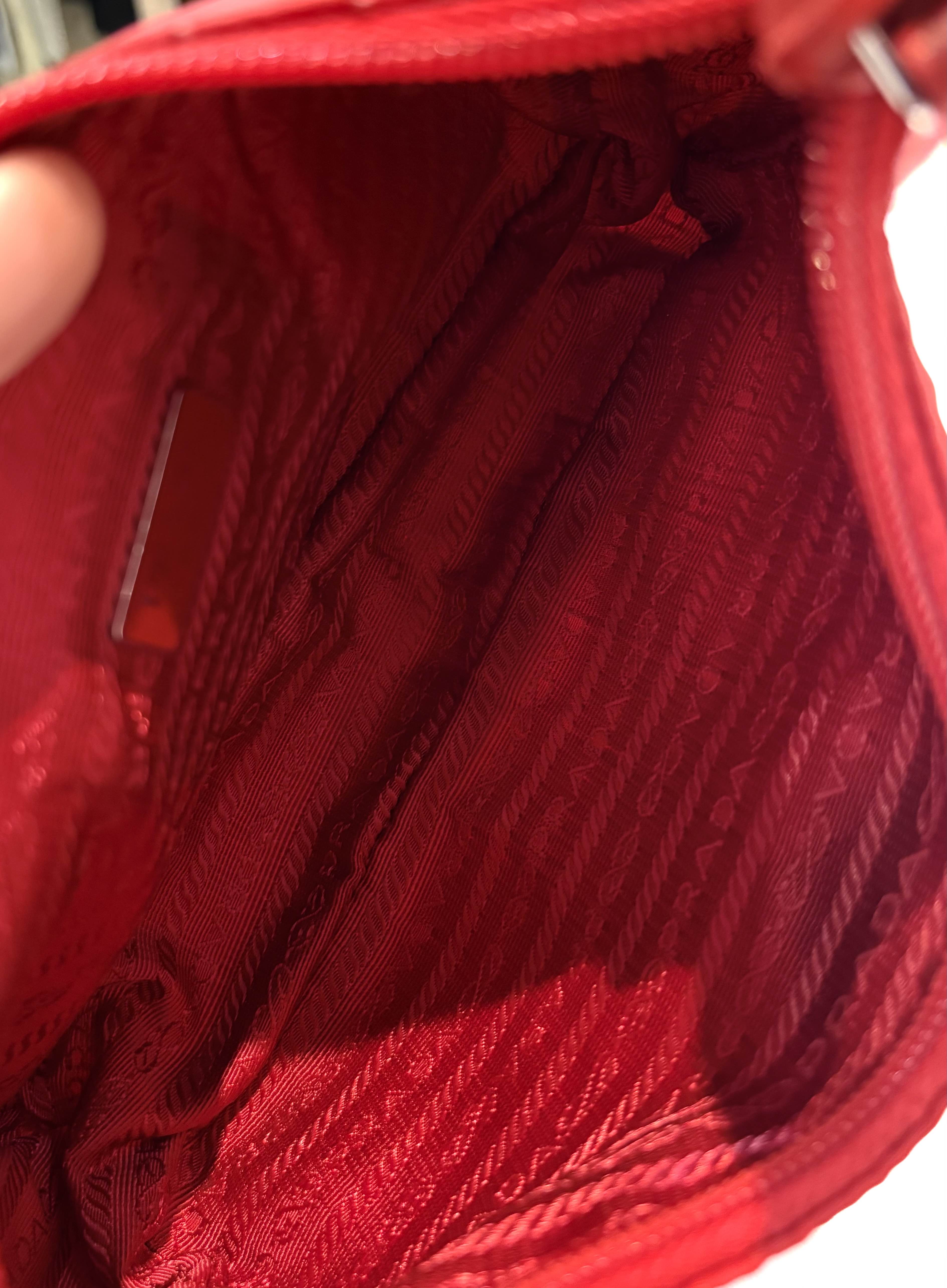 PRADA TESSUTO NYLON MINI RE-EDITION SHOULDER BAG