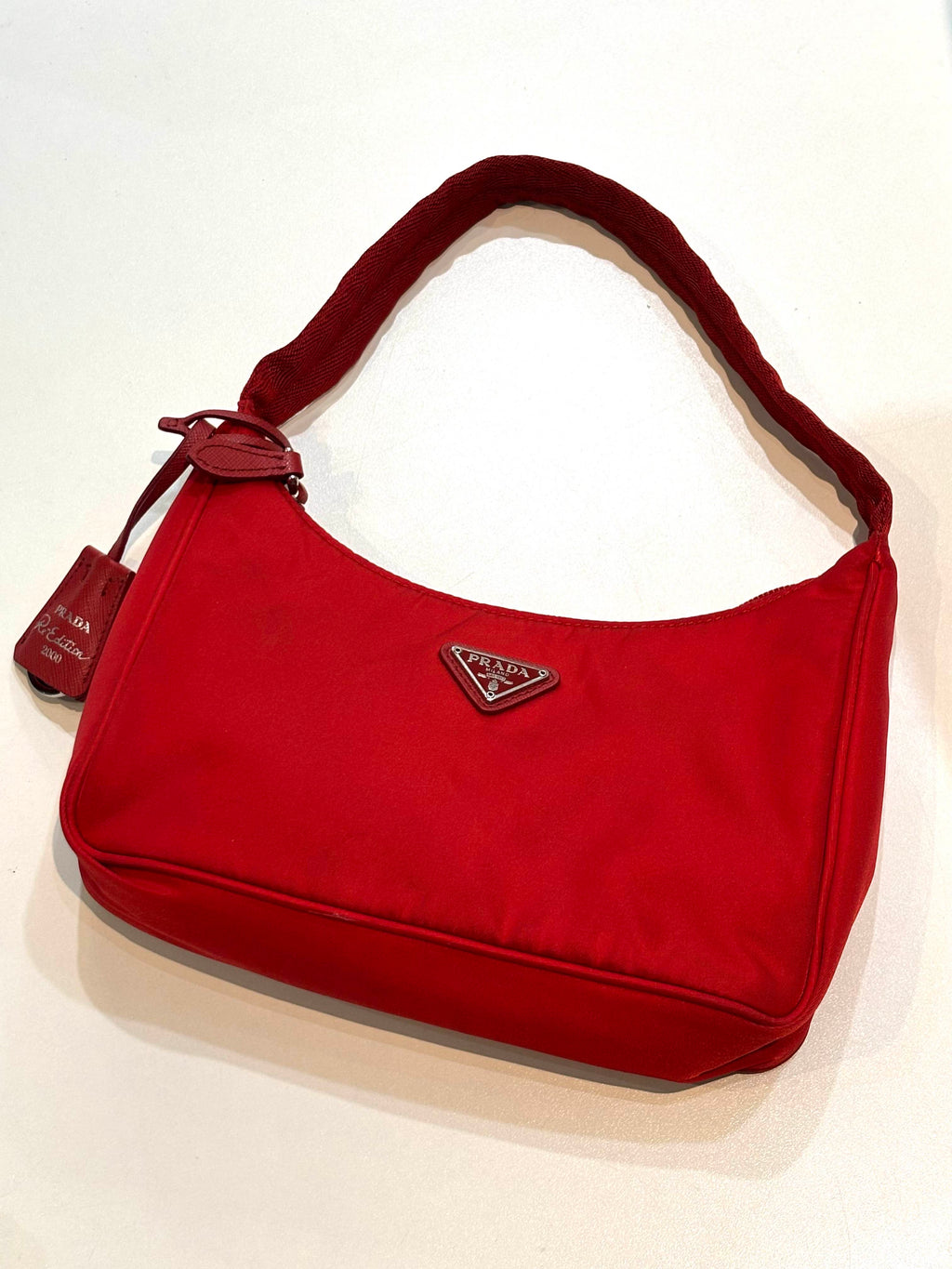PRADA TESSUTO NYLON MINI RE-EDITION SHOULDER BAG