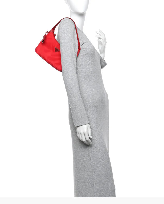 PRADA TESSUTO NYLON MINI RE-EDITION SHOULDER BAG