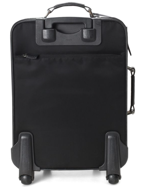 PRADA TESSUTO SAFFIANO TIMMED LUGGAGE