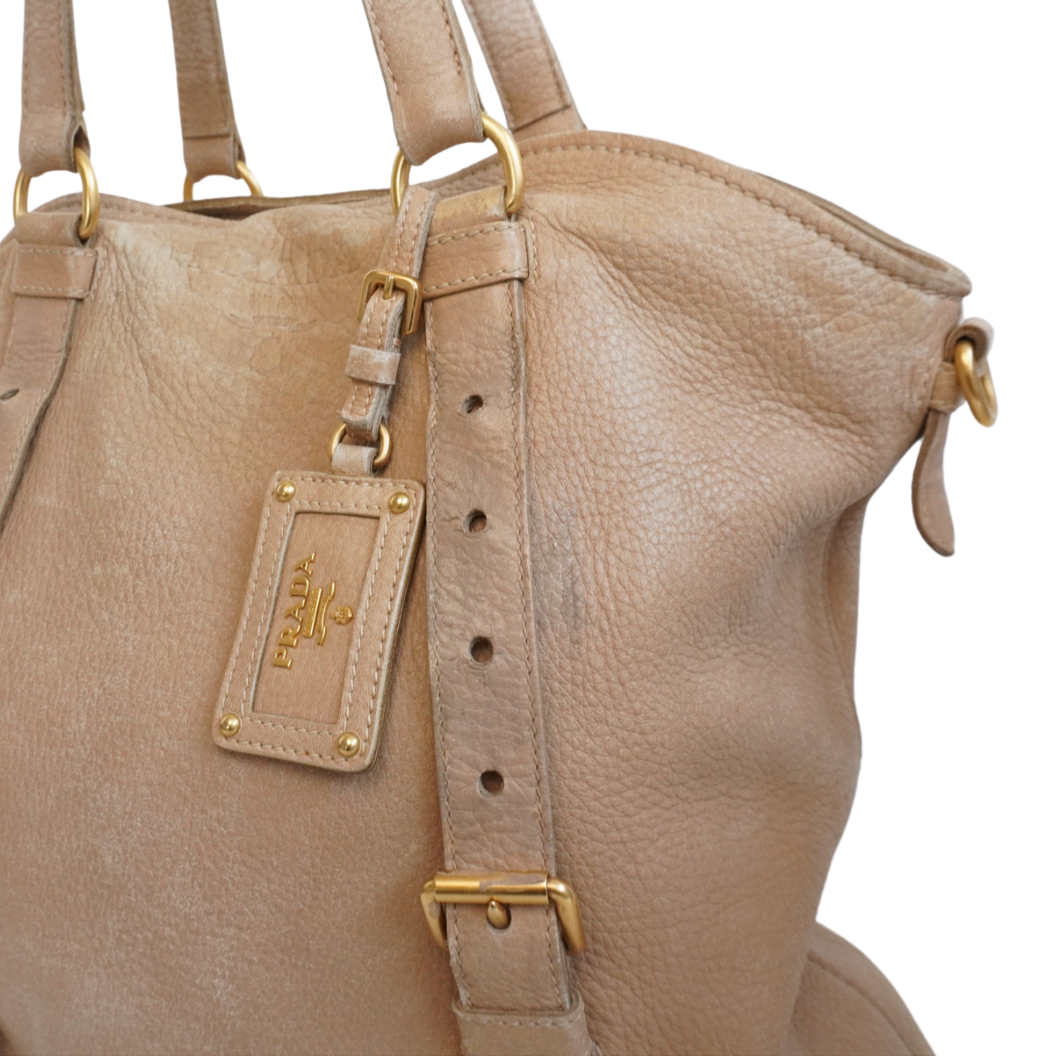 Prada 'Cervo Bandoliera Folding' Tote Bag