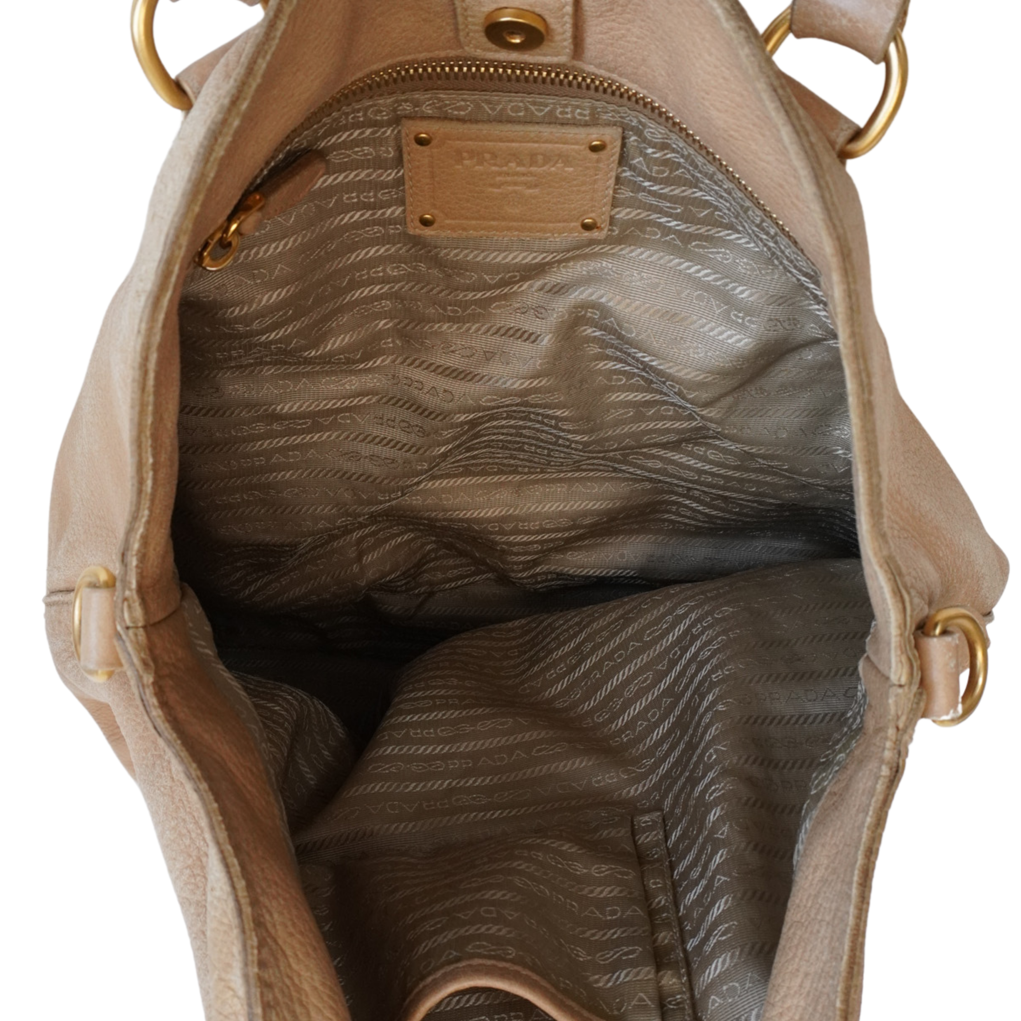 Prada 'Cervo Bandoliera Folding' Tote Bag