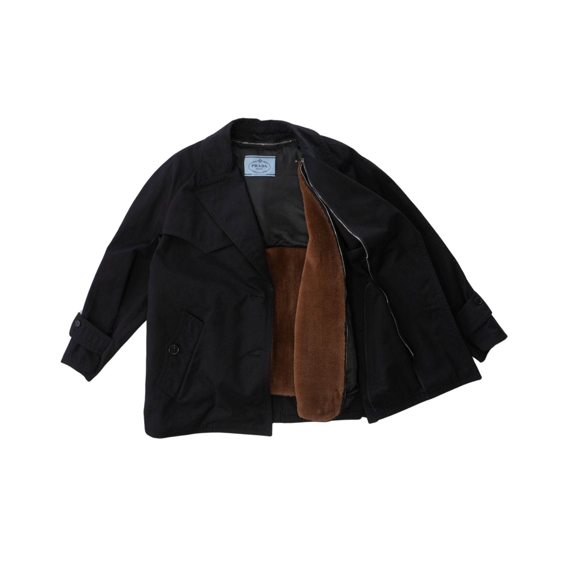 Prada Fur-Lined Jacket - Women's 36