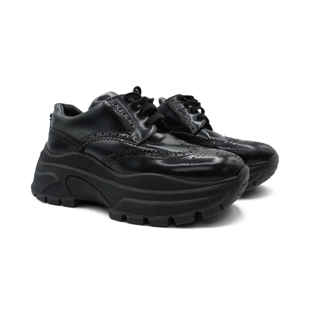 Prada Platform Brogue Sneakers - Women's 38.5