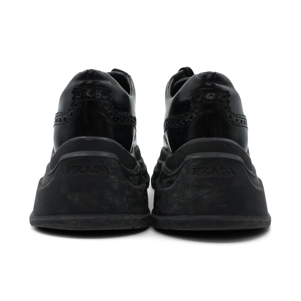 Prada Platform Brogue Sneakers - Women's 38.5