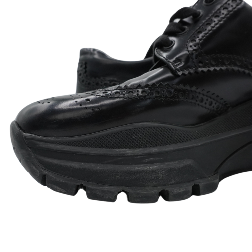 Prada Platform Brogue Sneakers - Women's 38.5
