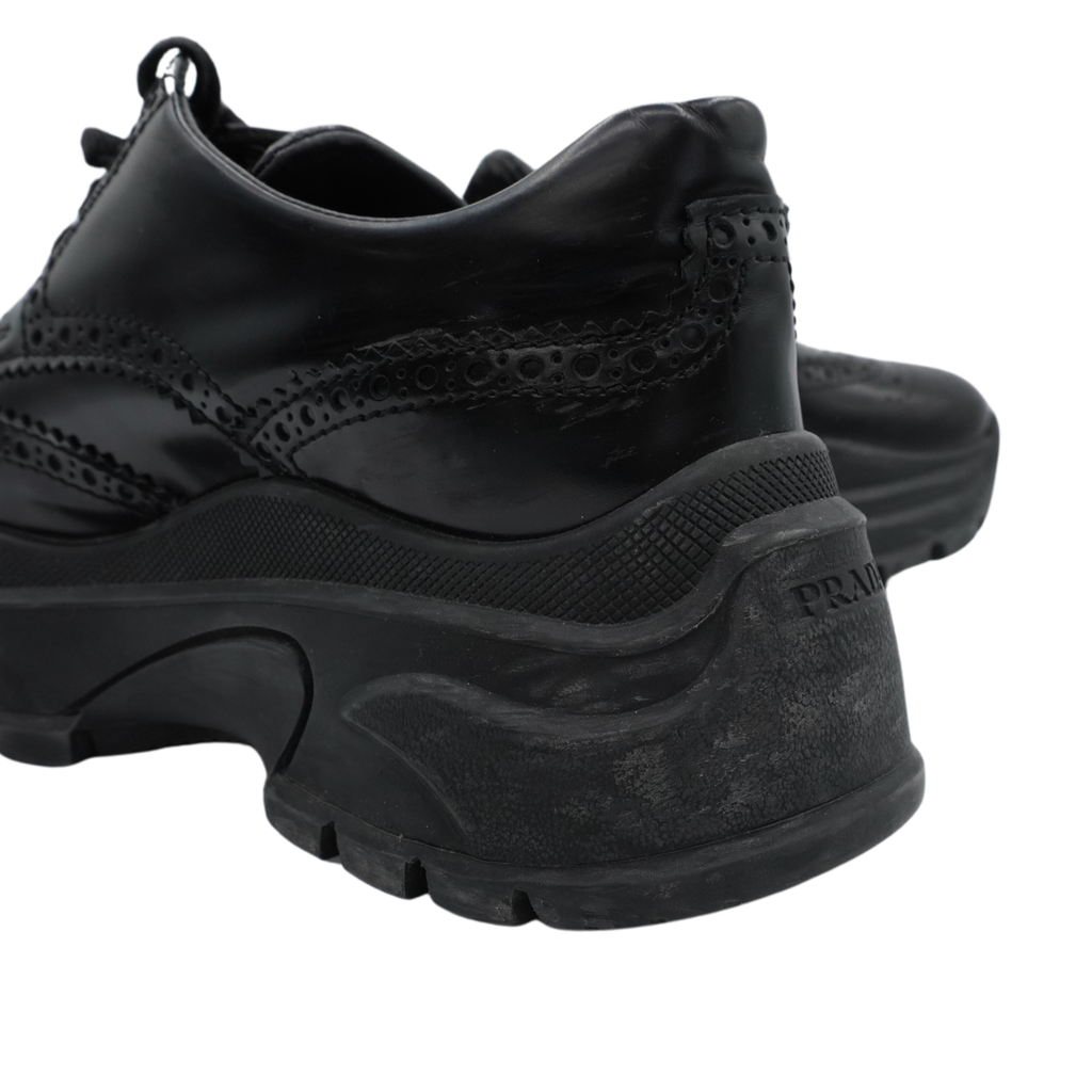 Prada Platform Brogue Sneakers - Women's 38.5