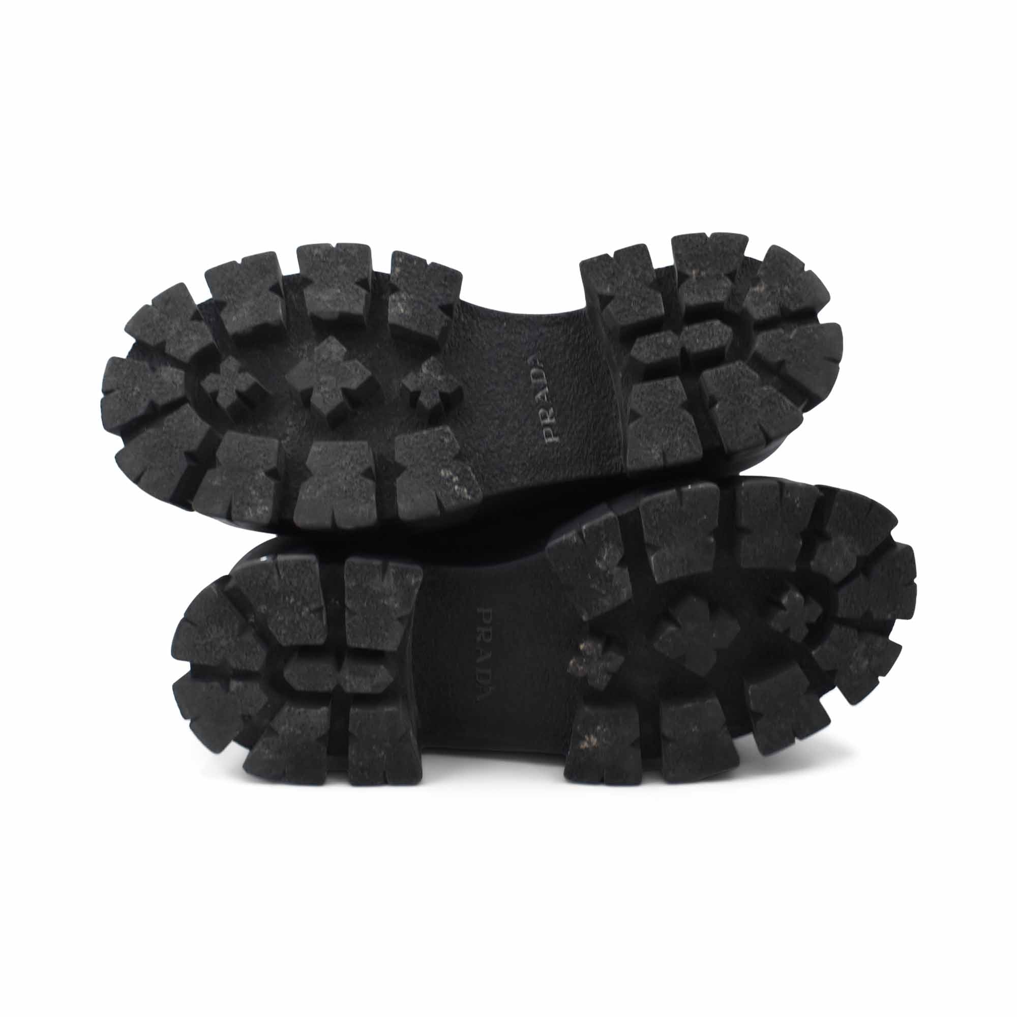 Prada 'Monolith' Combat Boots - Women's 38