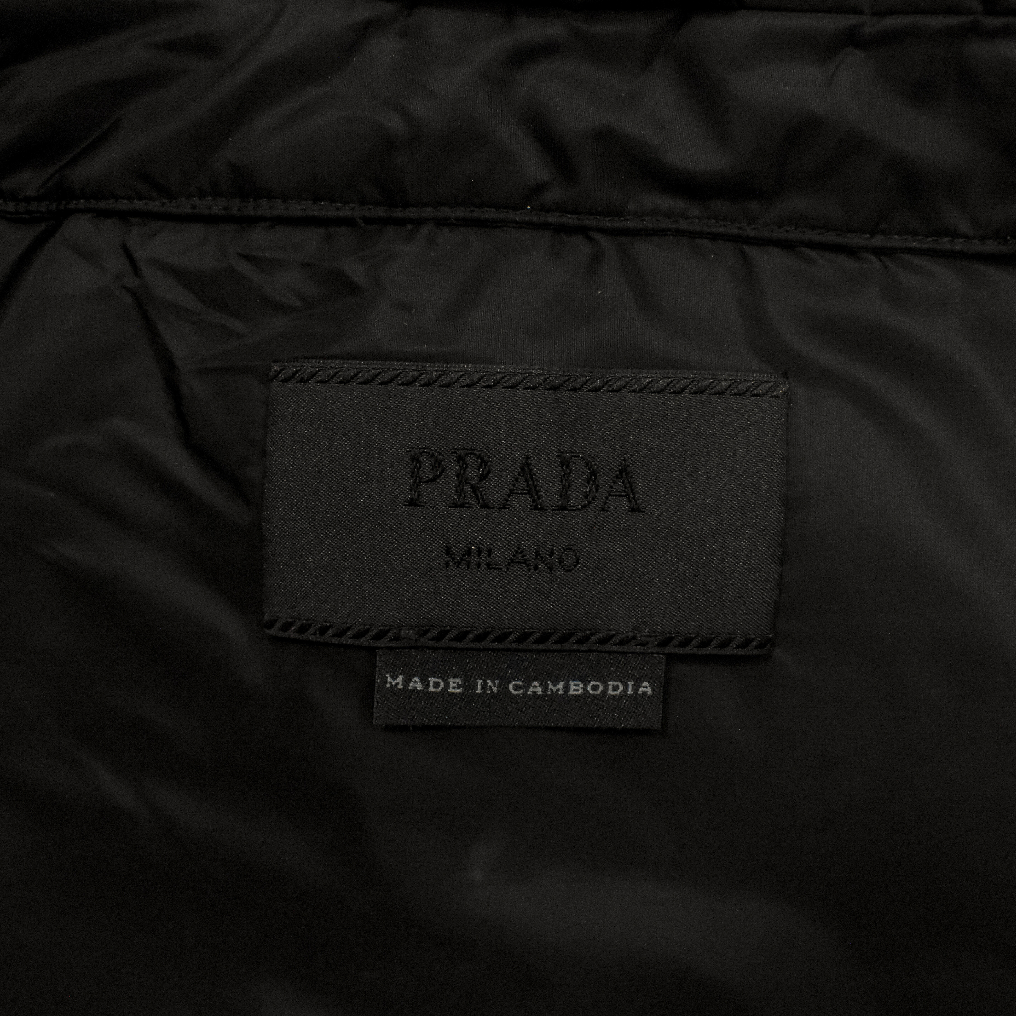 Prada Sport Double Layer Puffer Jacket - Men's 56